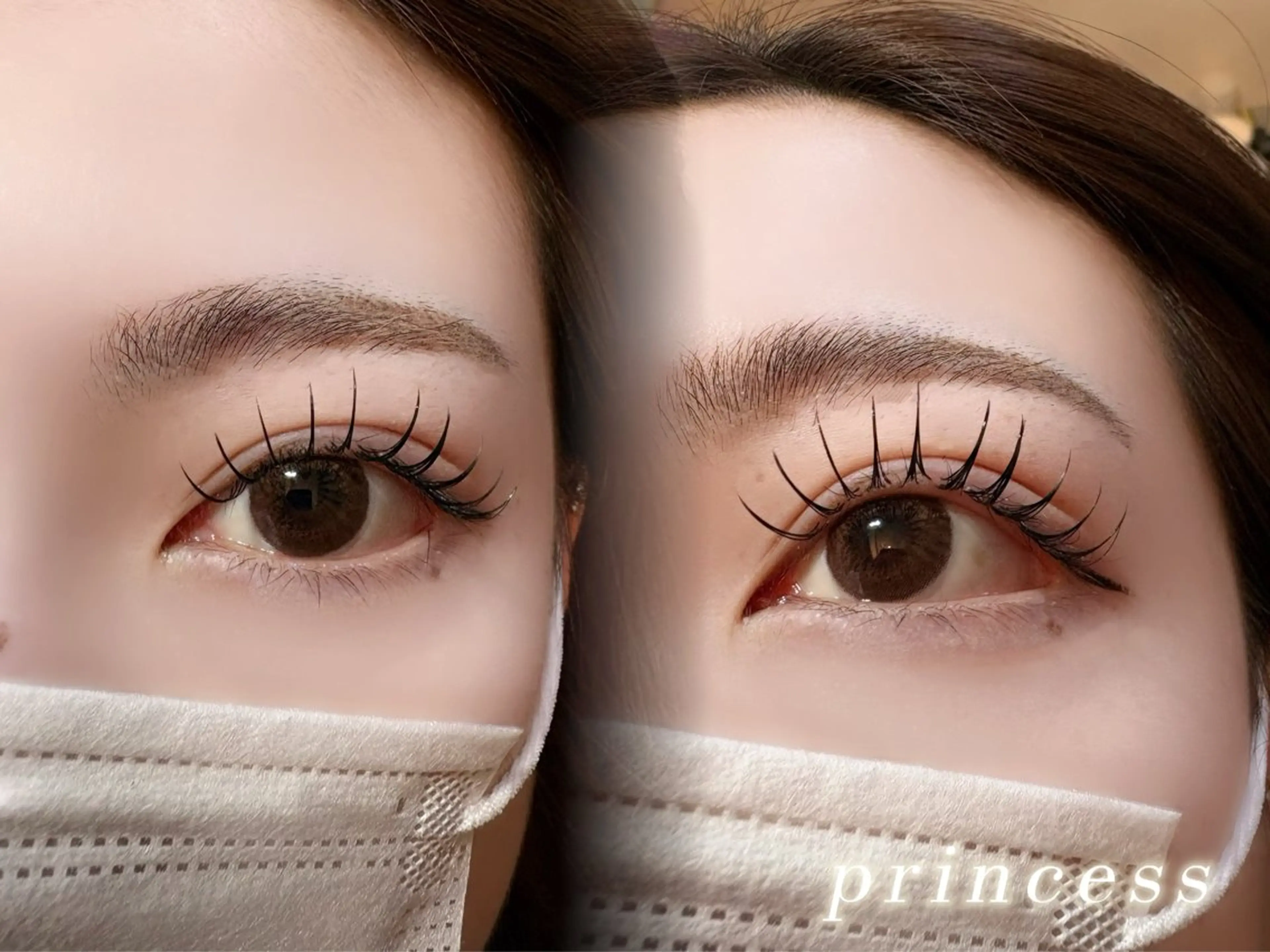 マツエク・マツパ マツエク princess 森 碧海のマツエク・マツパデザイン