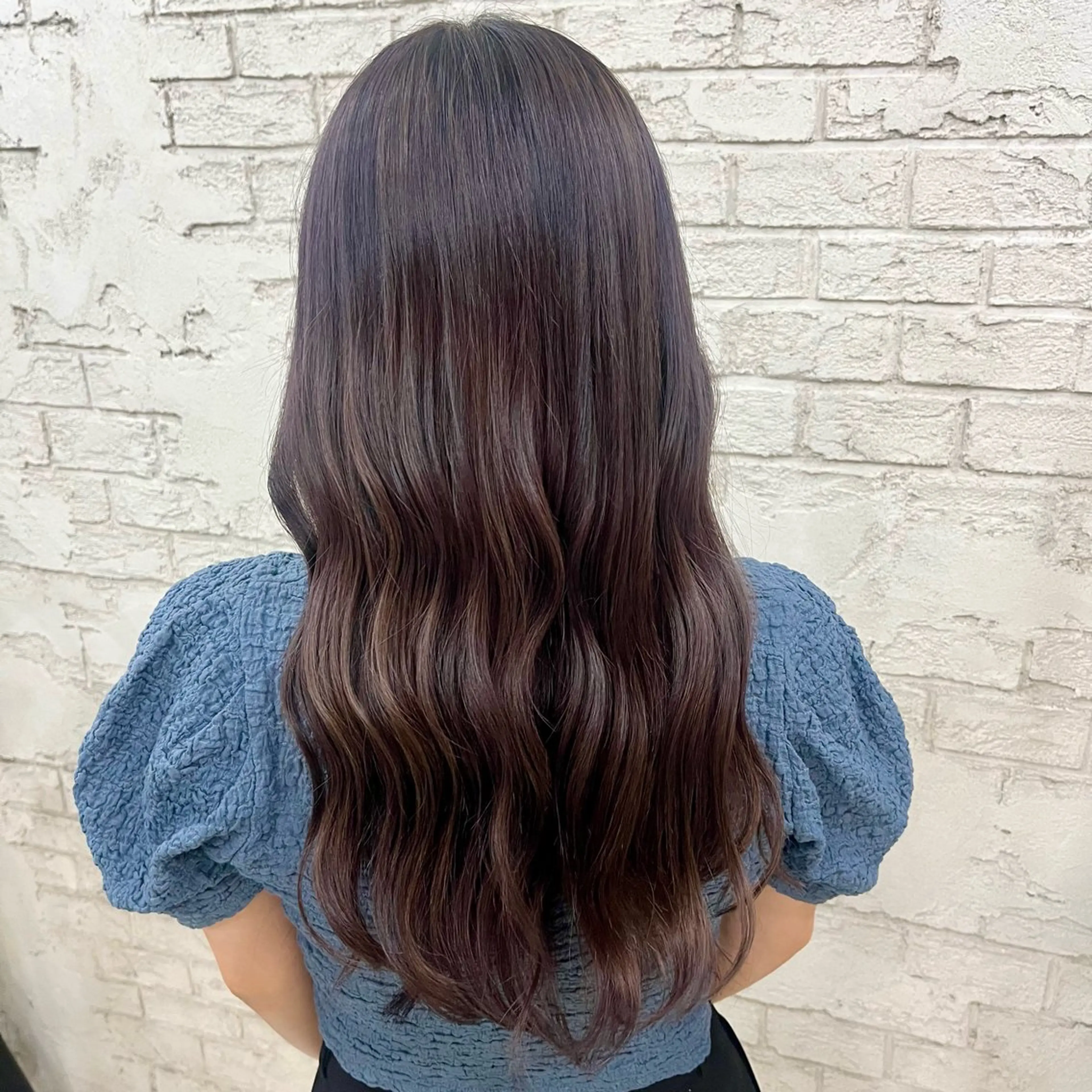 ロング カット ヘアカラー 艶髪ブリーチカラー 💗manaka💗のヘアスタイル