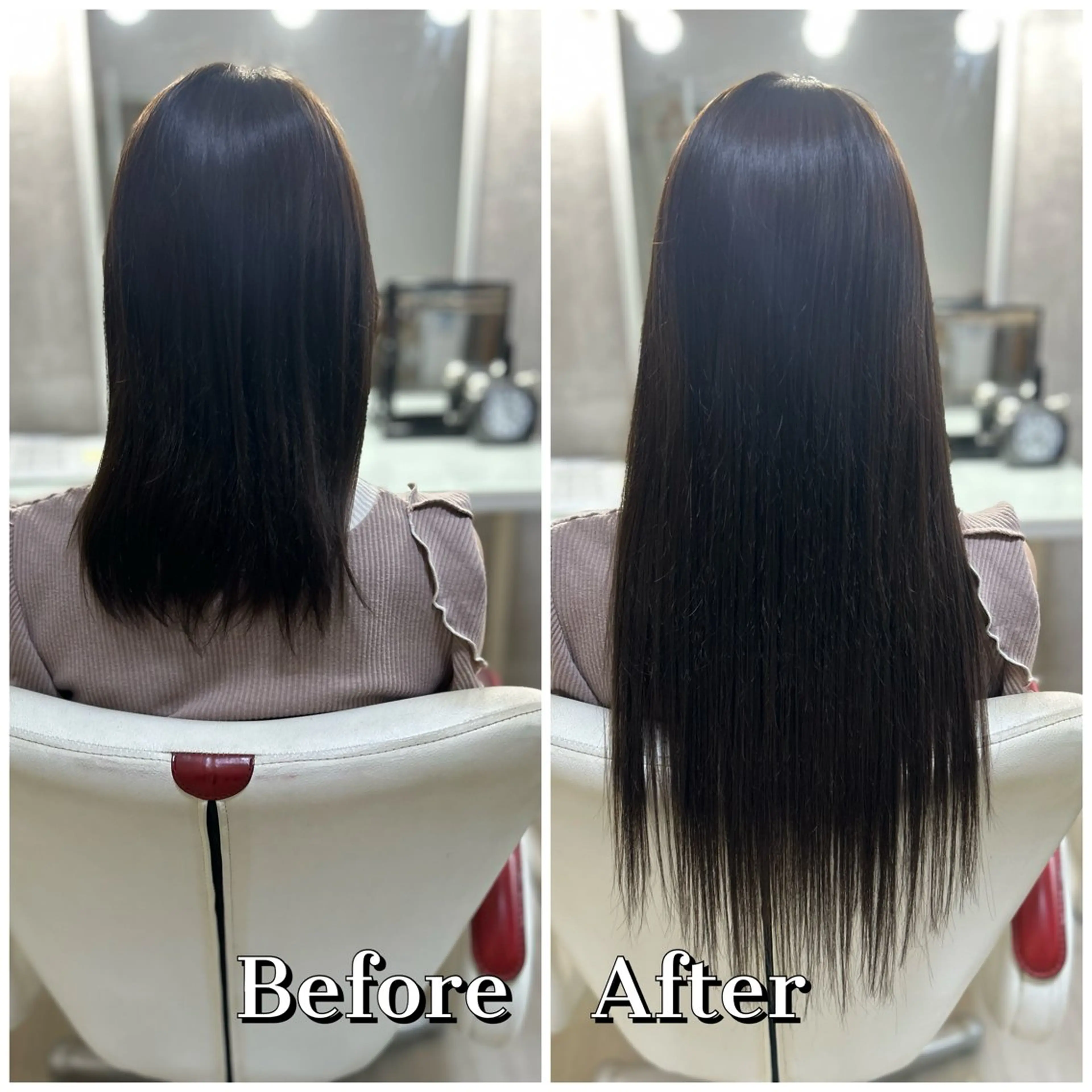 ロング エクステ 🫧ドレスアップ 南草津店🫧のヘアスタイル