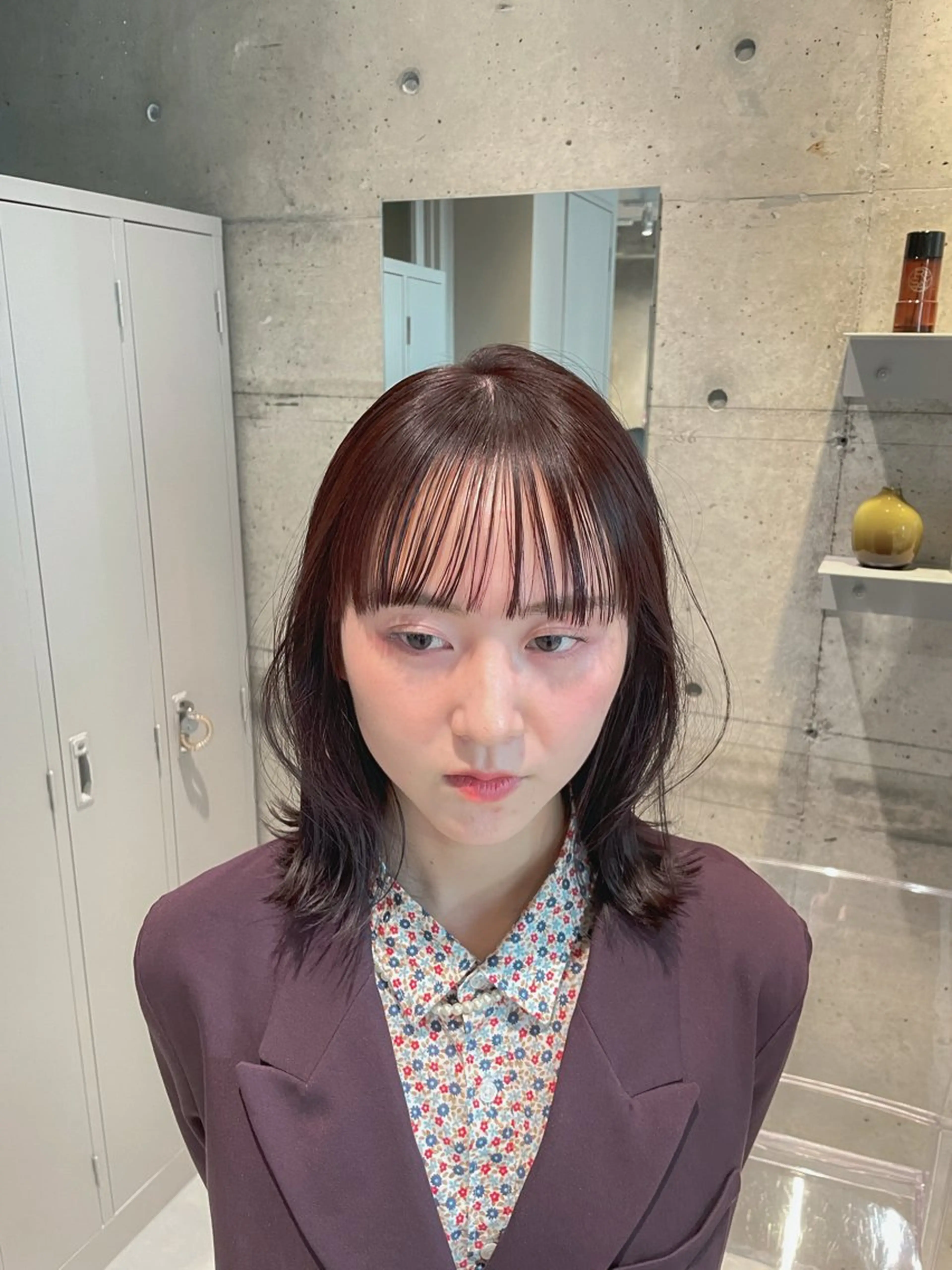 セミロング カラー シルバー 艶髪🌿🫧 yukakoのヘアスタイル