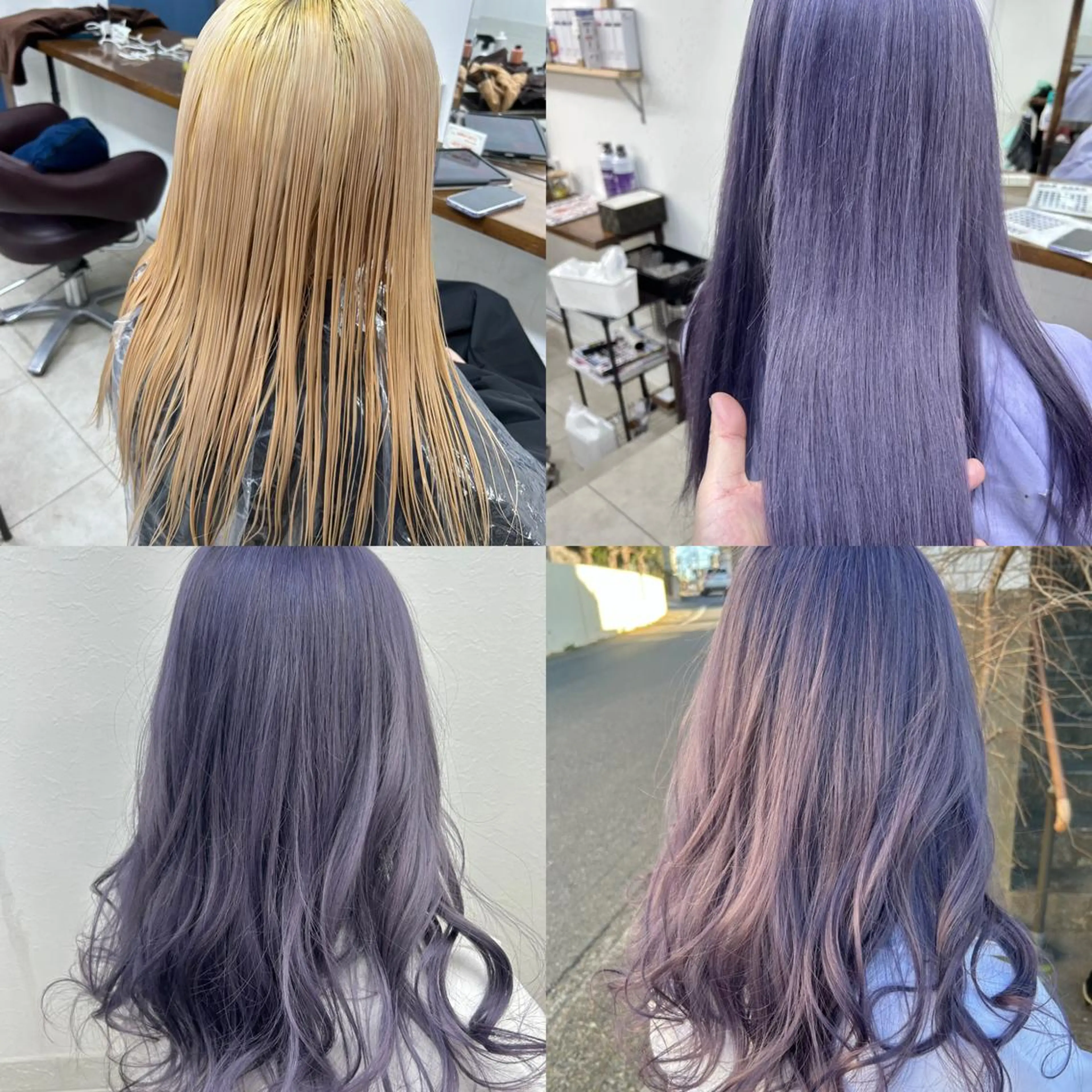 カラー ダブルスキルエクステ /羽エクステ白石宇由のヘアスタイル