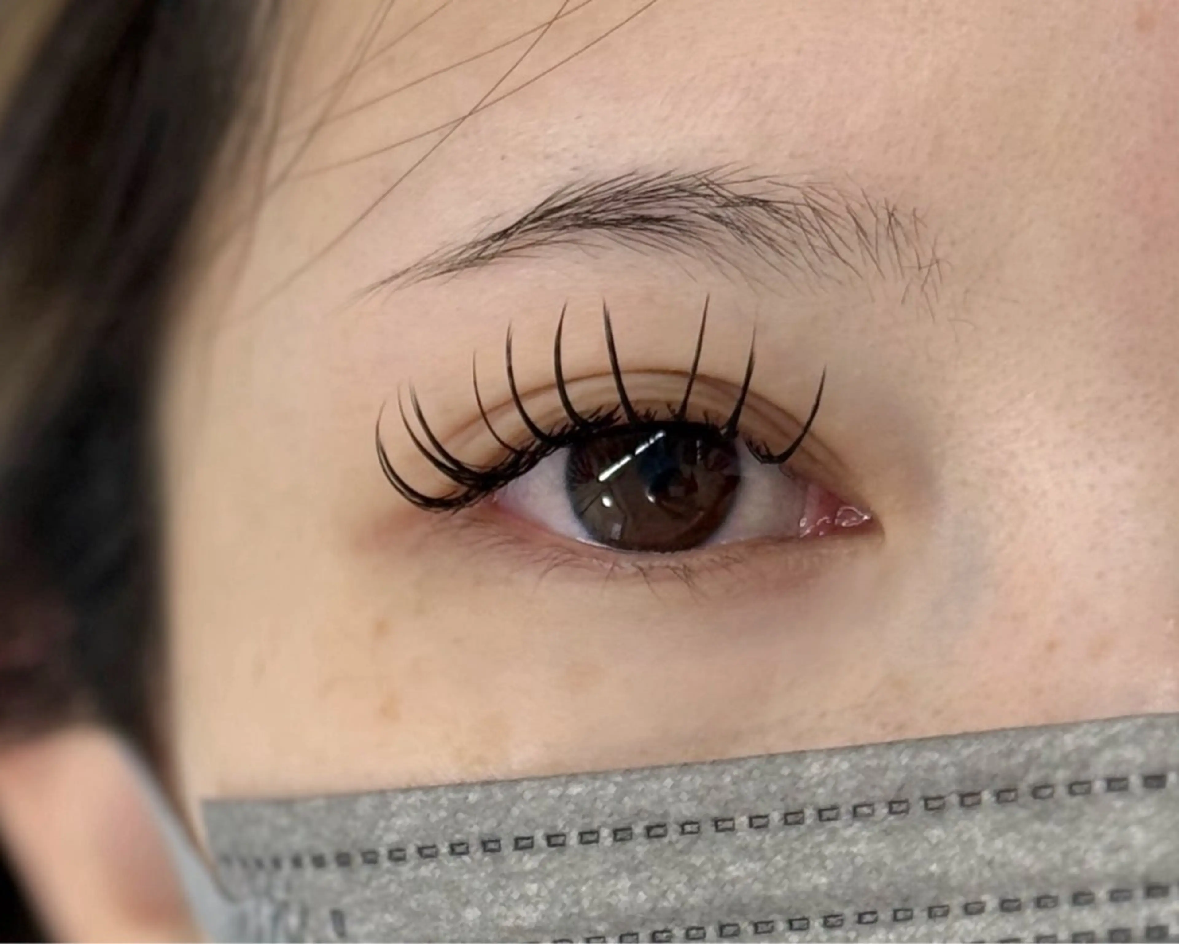 マツエク・マツパ フラットラッシュ マツエク freevel(フリーヴェル)所属・freevel Sakiのマツエク・マツパデザイン