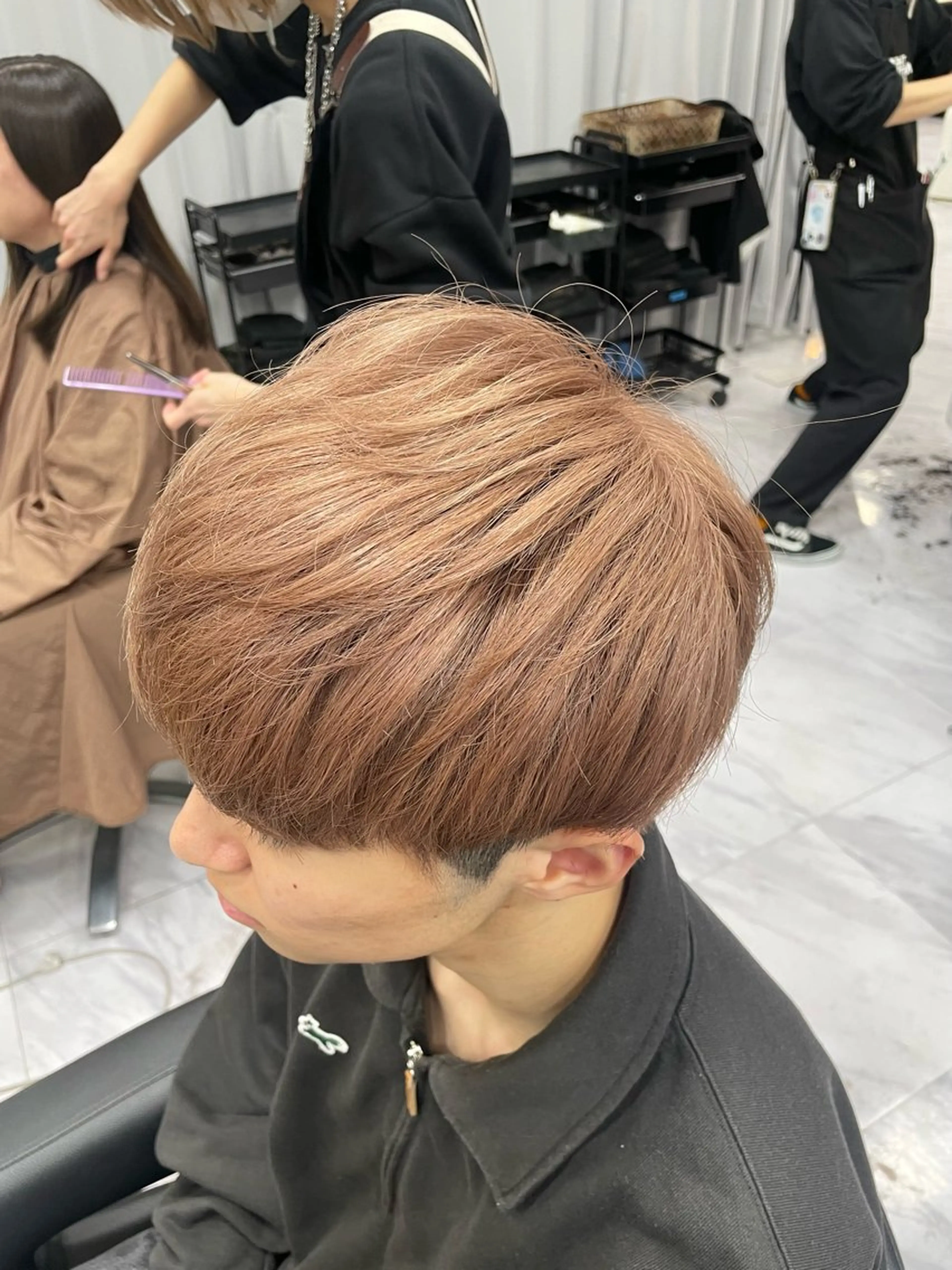 カラー メンズ ヘアカラー トリートメント REEED渋谷店所属・🍒KUMAGAI 🍒のヘアスタイル