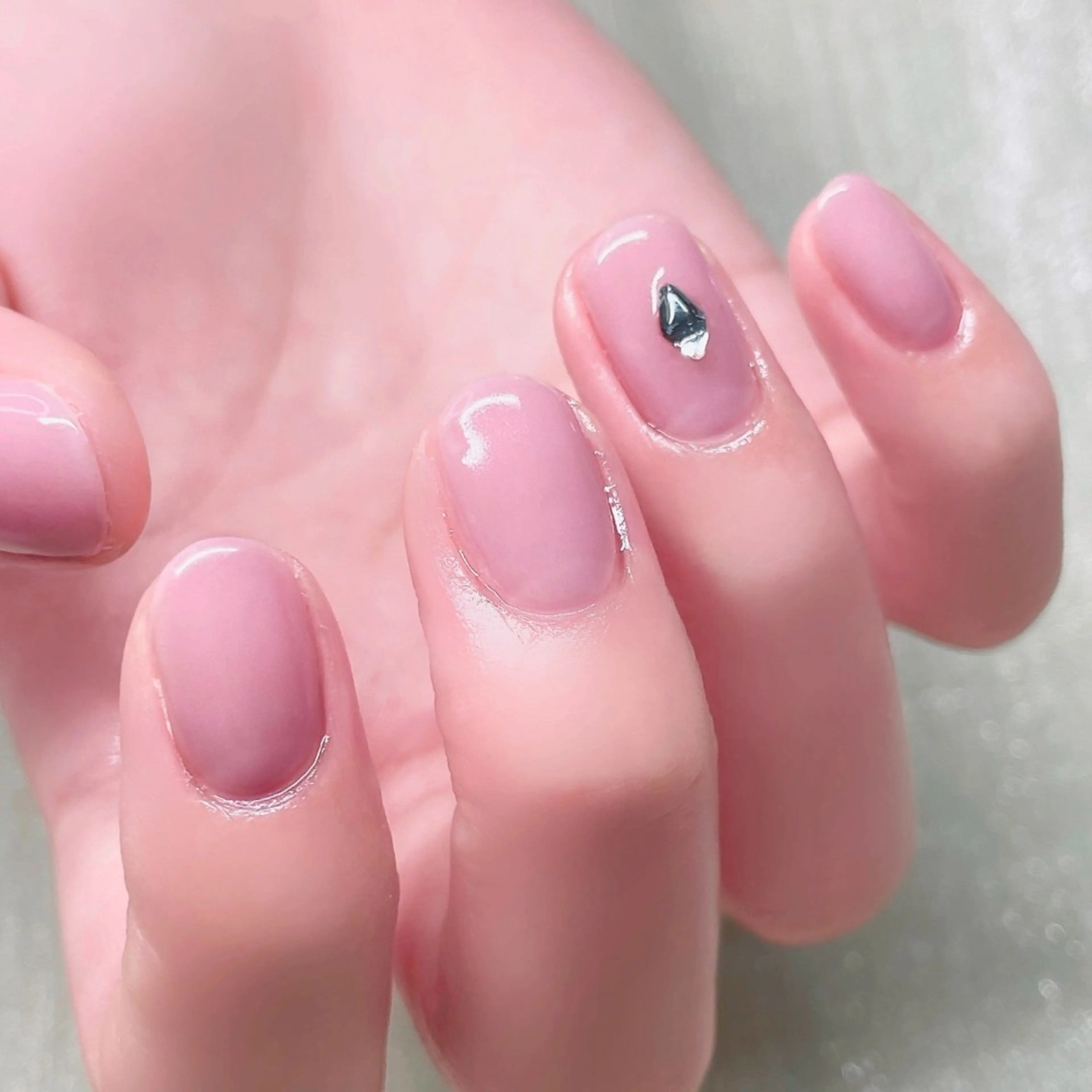 ネイル ストーンネイル ハンドネイル Nailist suzuのネイルデザイン