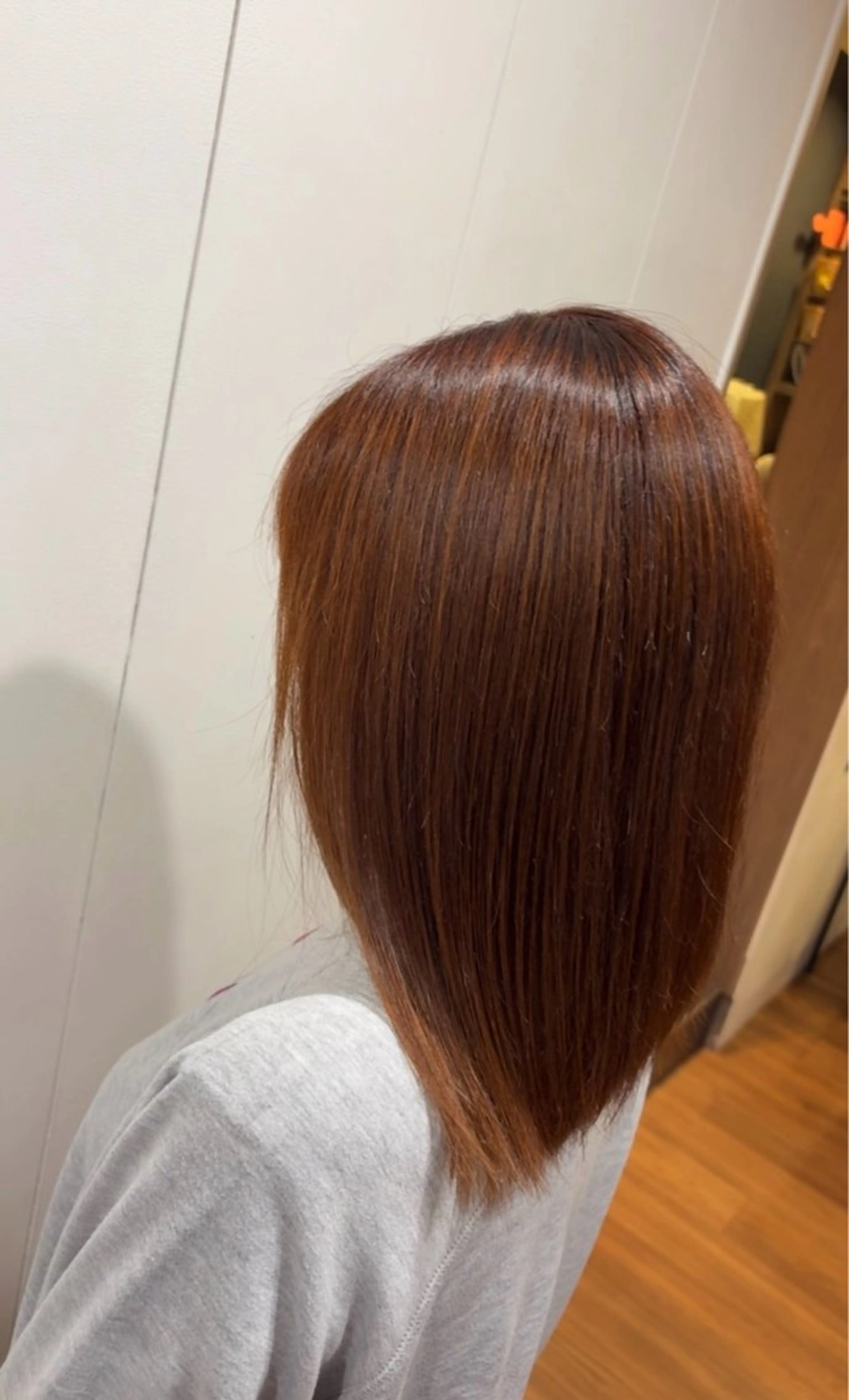カラー ブラウンカラー オレンジ オレンジブラウン 大槻 滉峻のヘアスタイル
