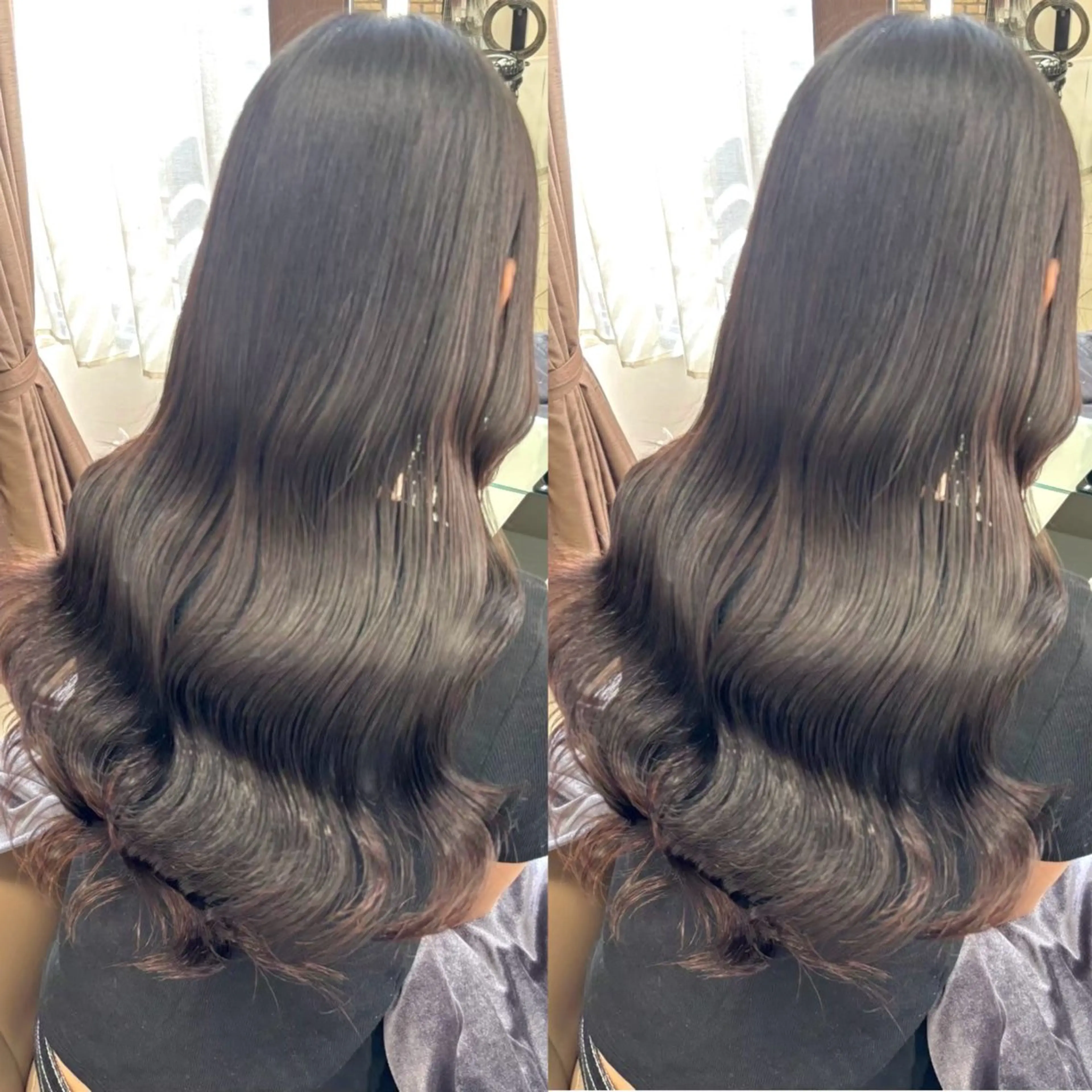 カラー ヘアカラー ヘアメ🎀推しカラー 🥣横浜/しほ🧸のヘアスタイル