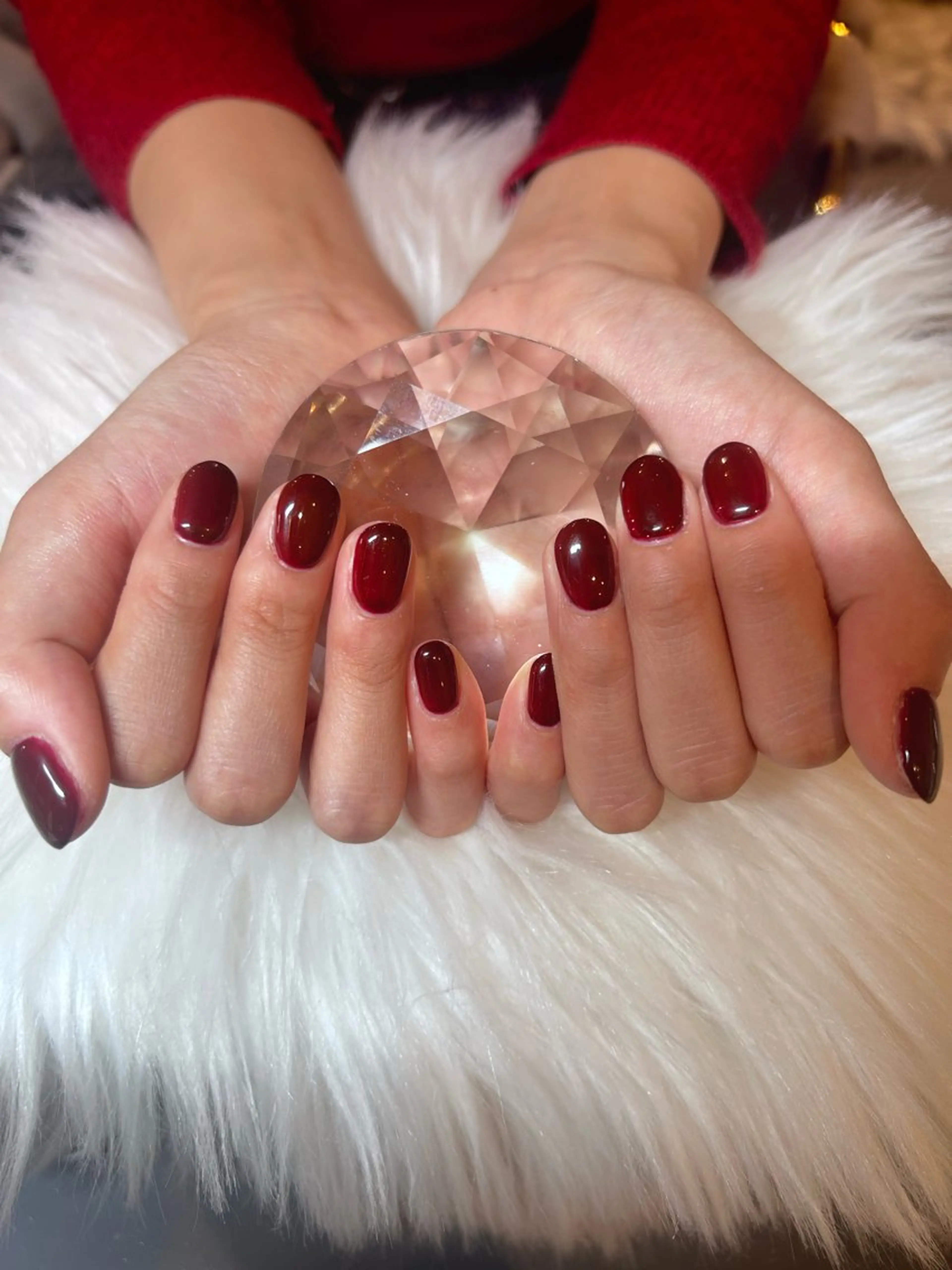 ネイル ワンカラーネイル  ︎︎ HINANOのネイルデザイン