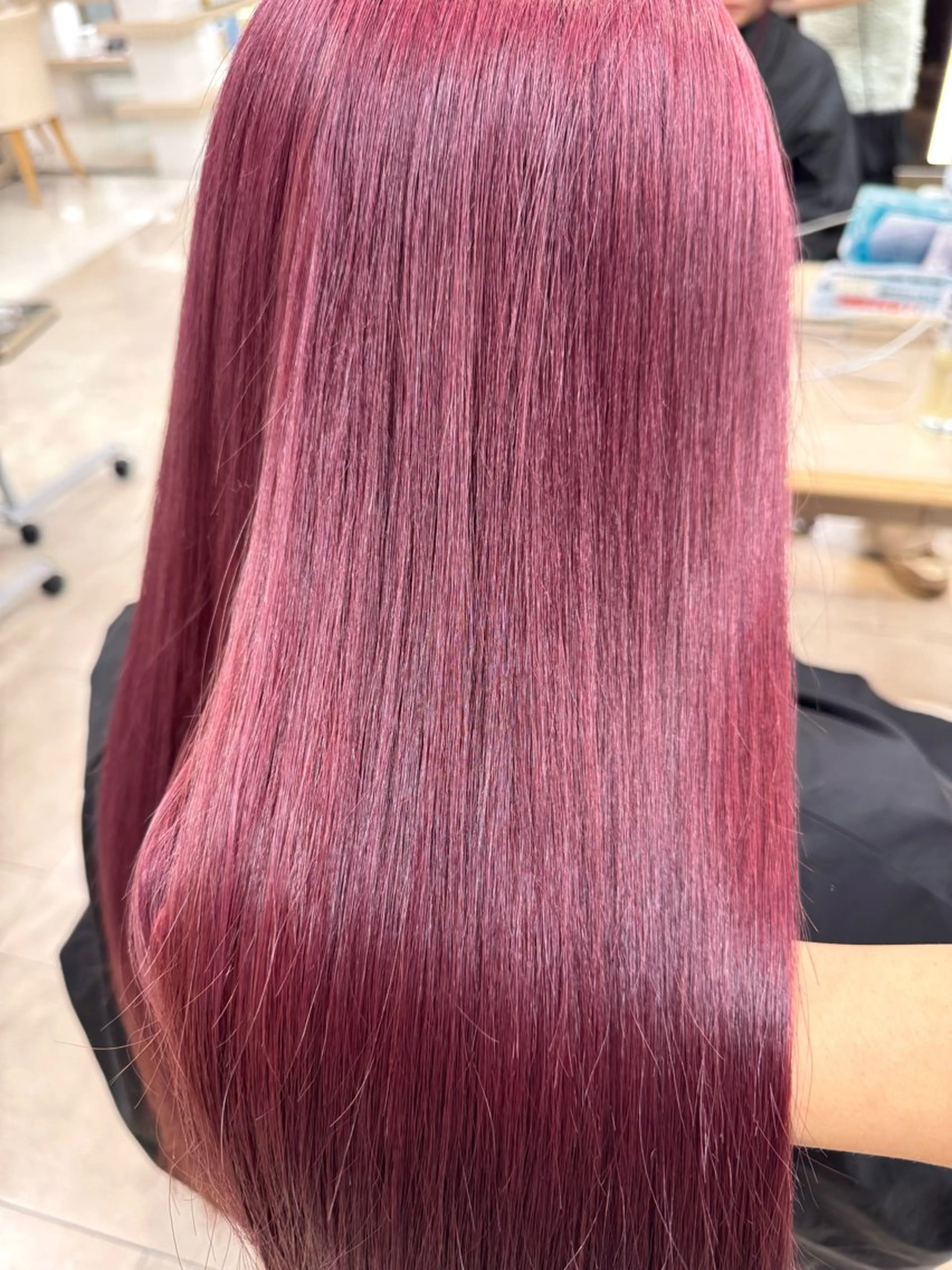 ロング カラー 髪質改善/縮毛矯正/ 暖色カラー💫のヘアスタイル