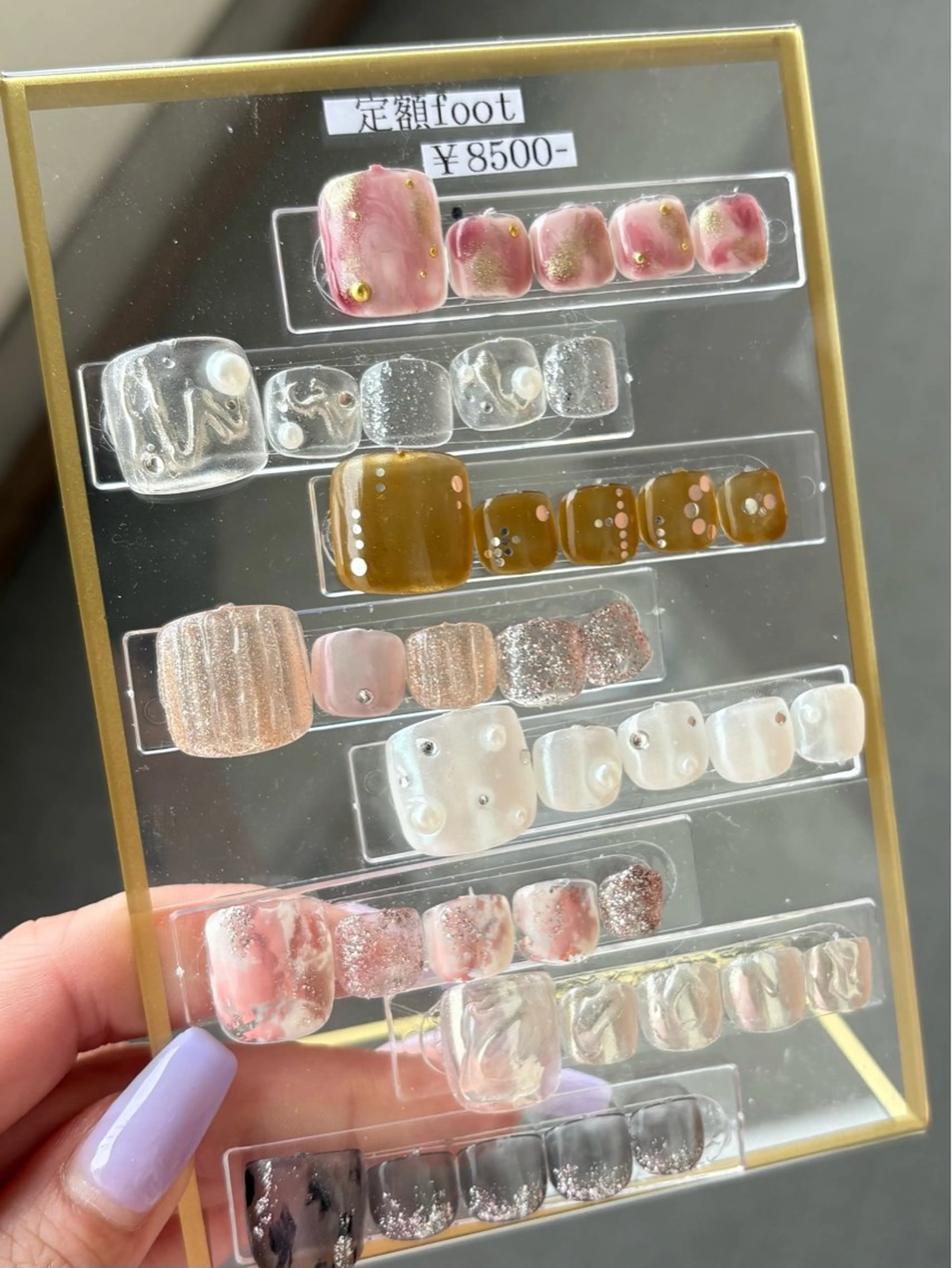 【ｵﾌ込】sampleから選べる定額artˊ˗色変えOKの写真