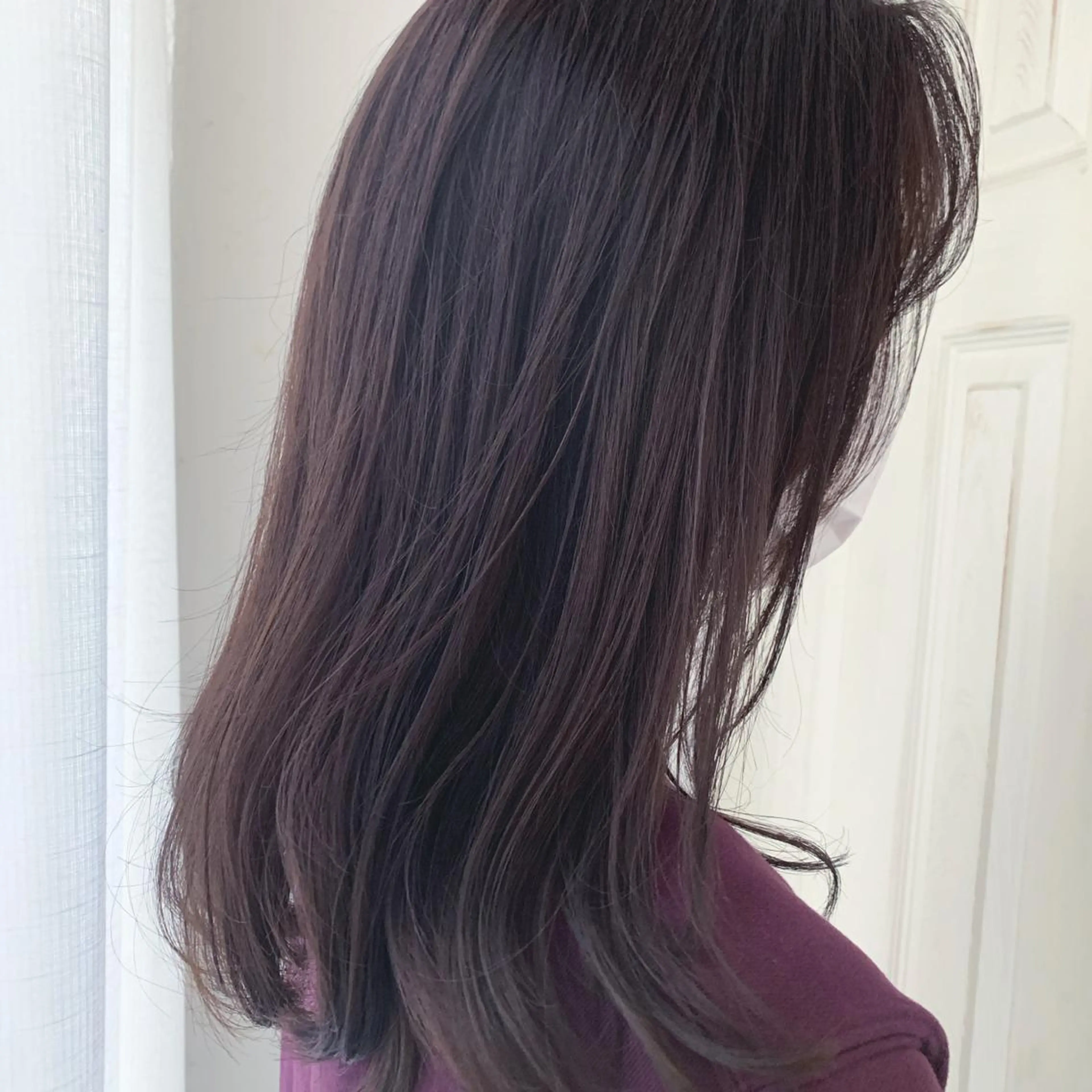 ロング カラー ヘアカラー fio マナミのヘアスタイル