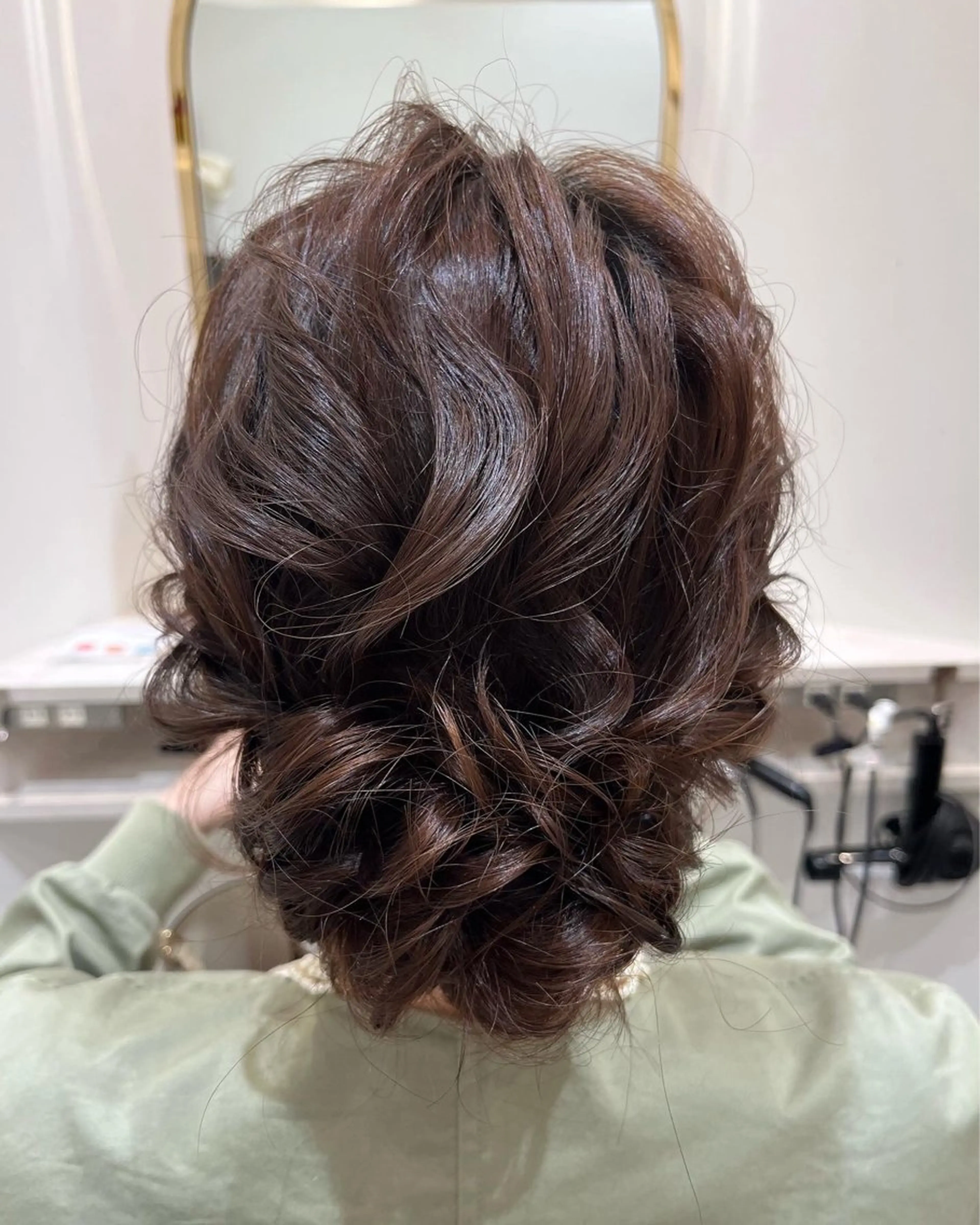 ヘアアレンジ ヘアセット nailsalon/ nagominowaのヘアスタイル