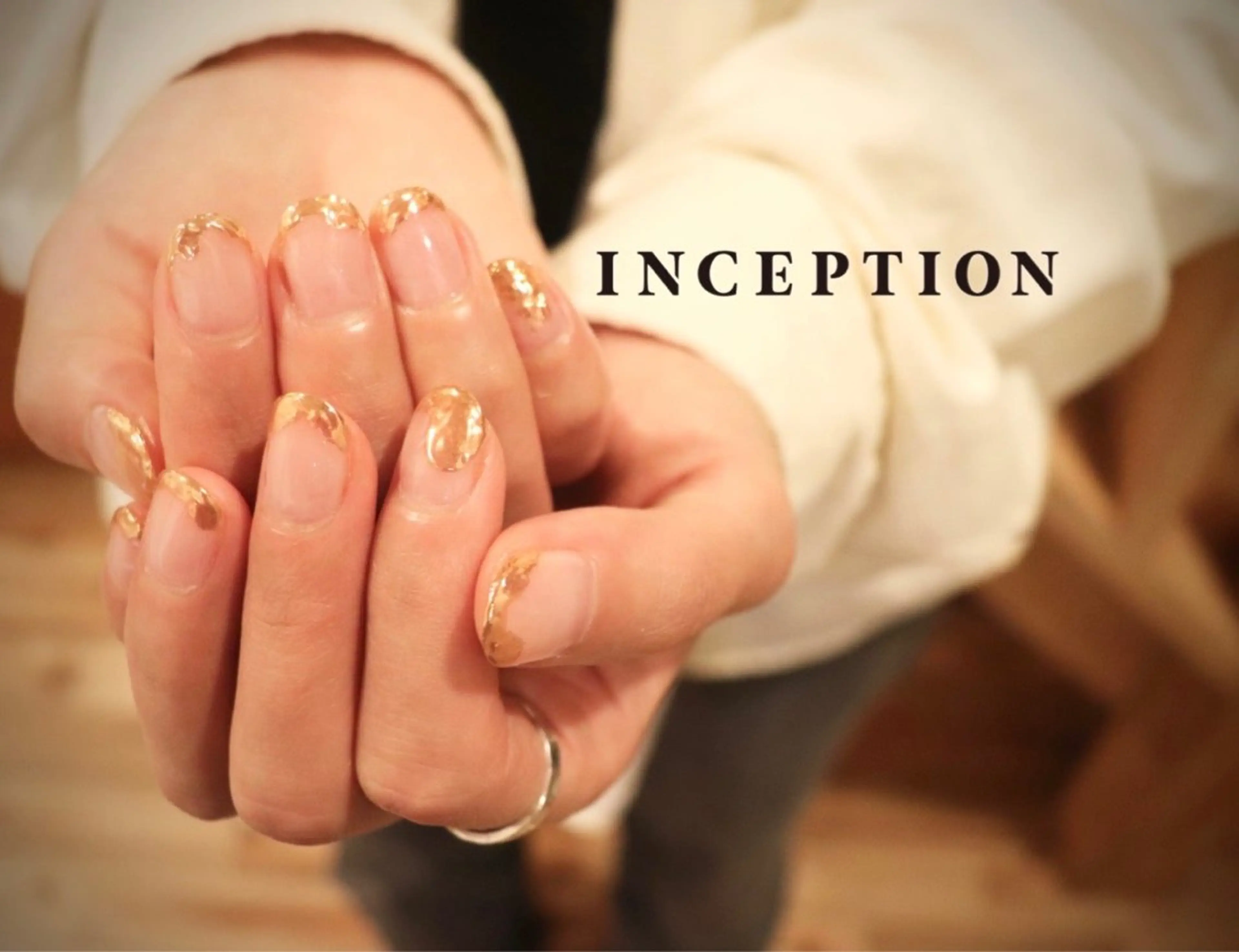 ネイル クリアネイル ミラーネイル INCEPTION Nailのネイルデザイン