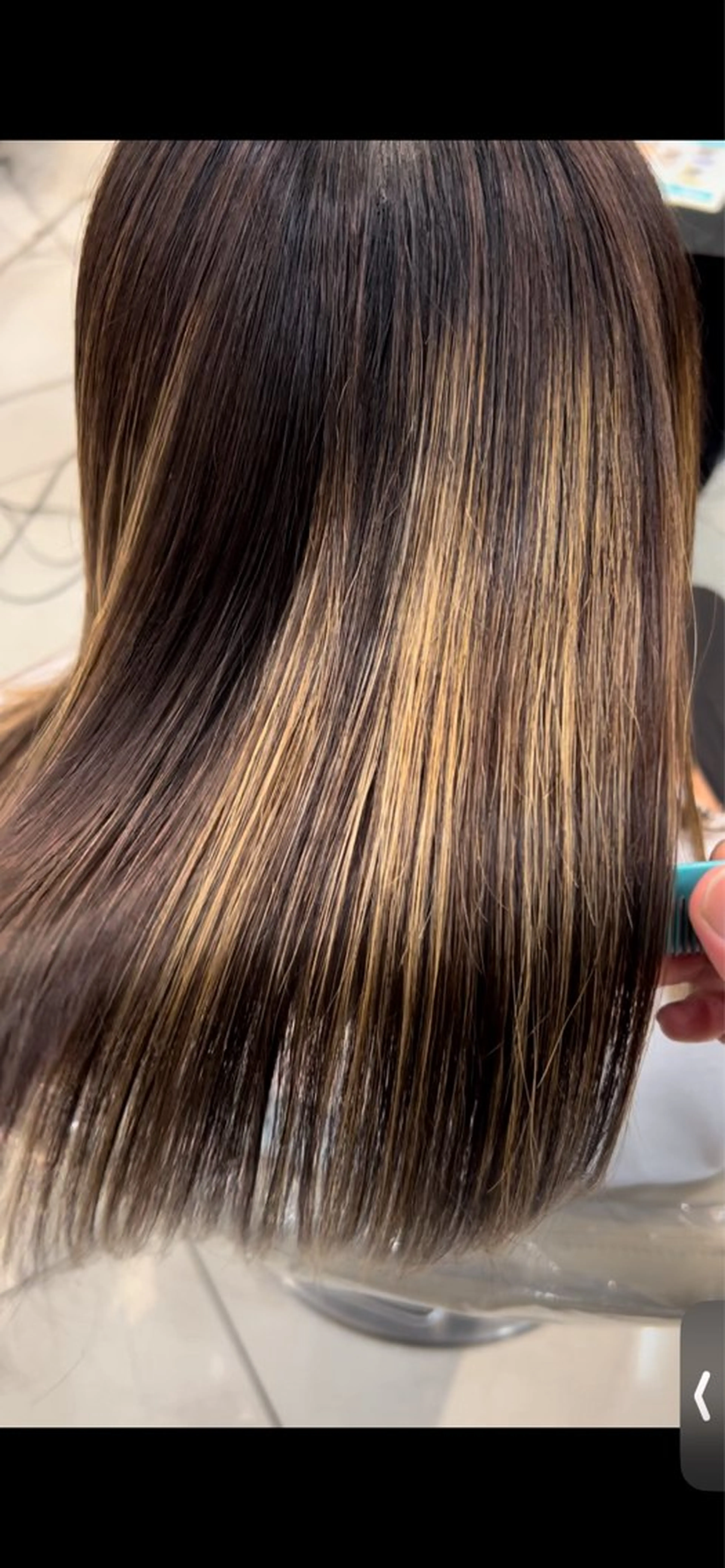 ミディアム 縮毛矯正 秋葉原/髪質改善特化 鹿倉尊のヘアスタイル