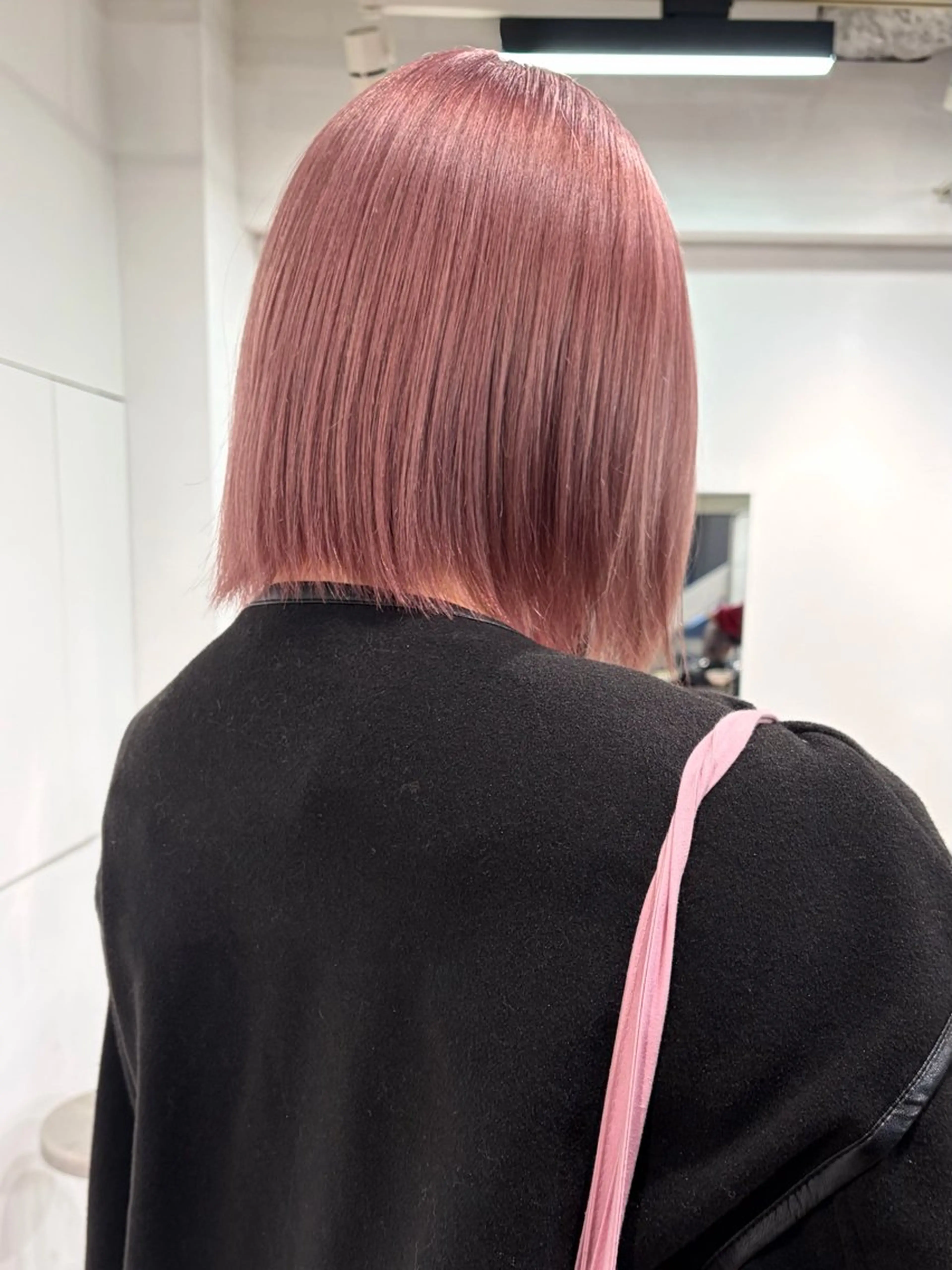 ミディアム カラー ボブ/ダブルカラー 【渋谷】唐仁原 抄語のヘアスタイル