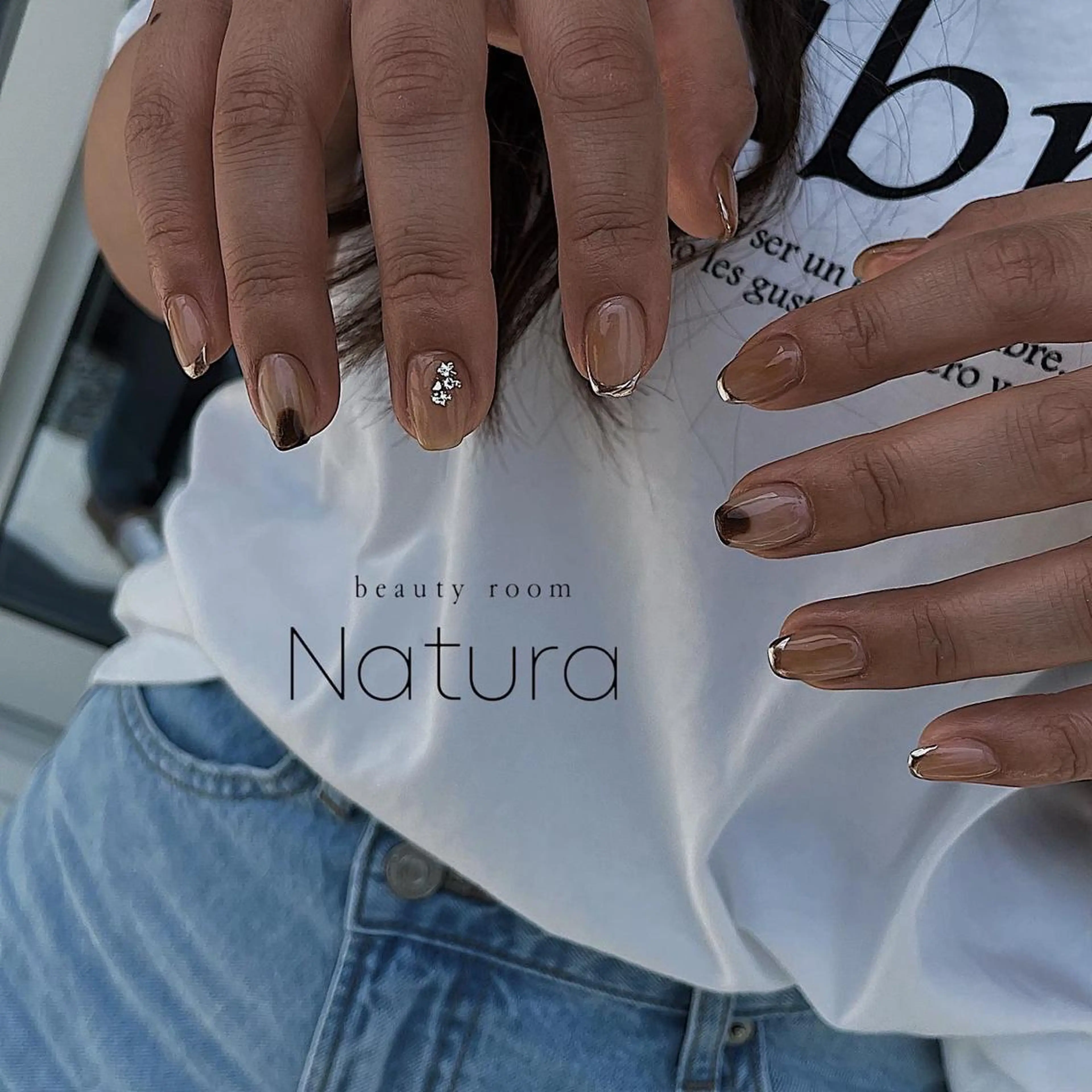 ネイル マツエク・マツパ アイブロウ ハンドネイル beautyroom Naturaのネイルデザイン