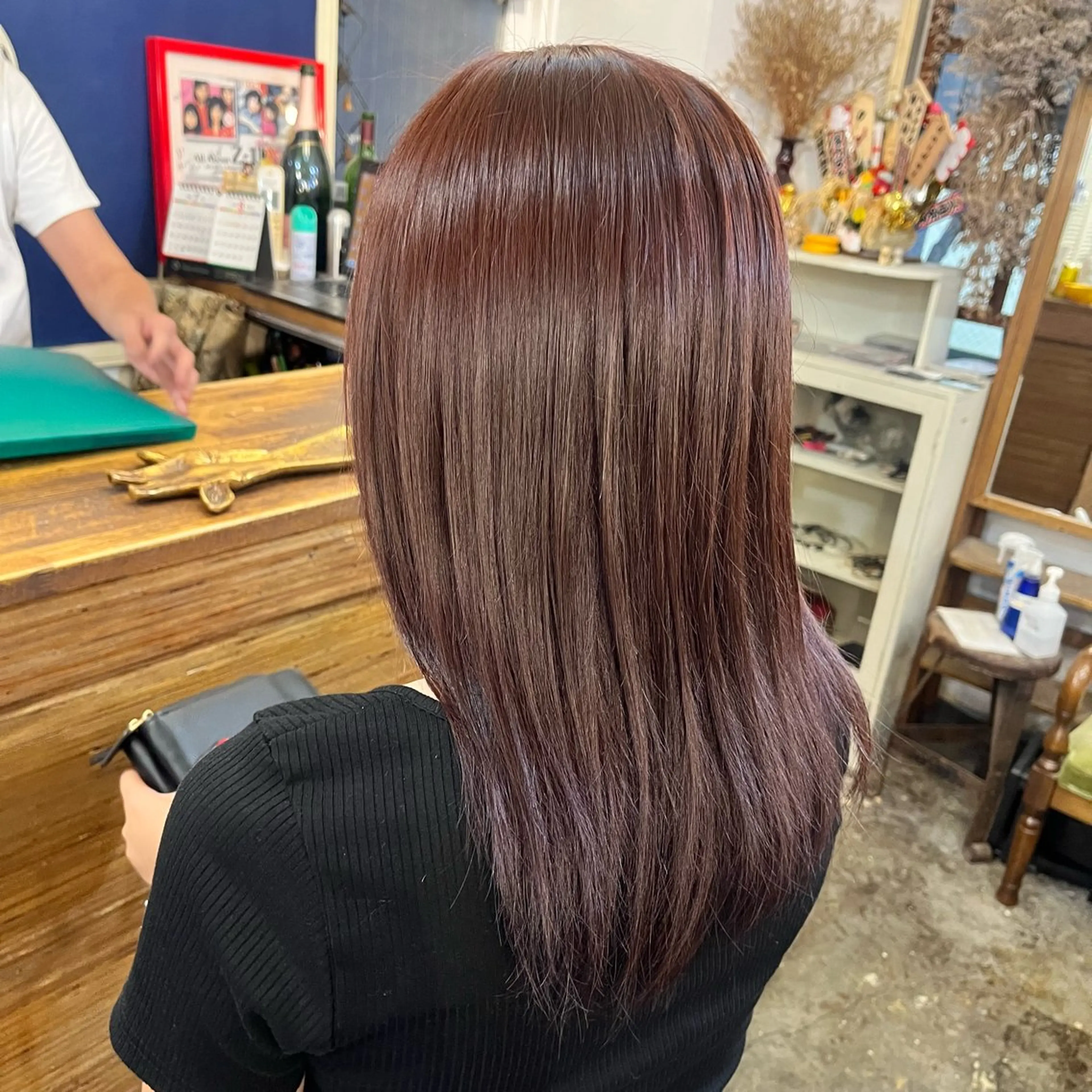 セミロング カラー mary'sメリー /ニュアンスカラーのヘアスタイル