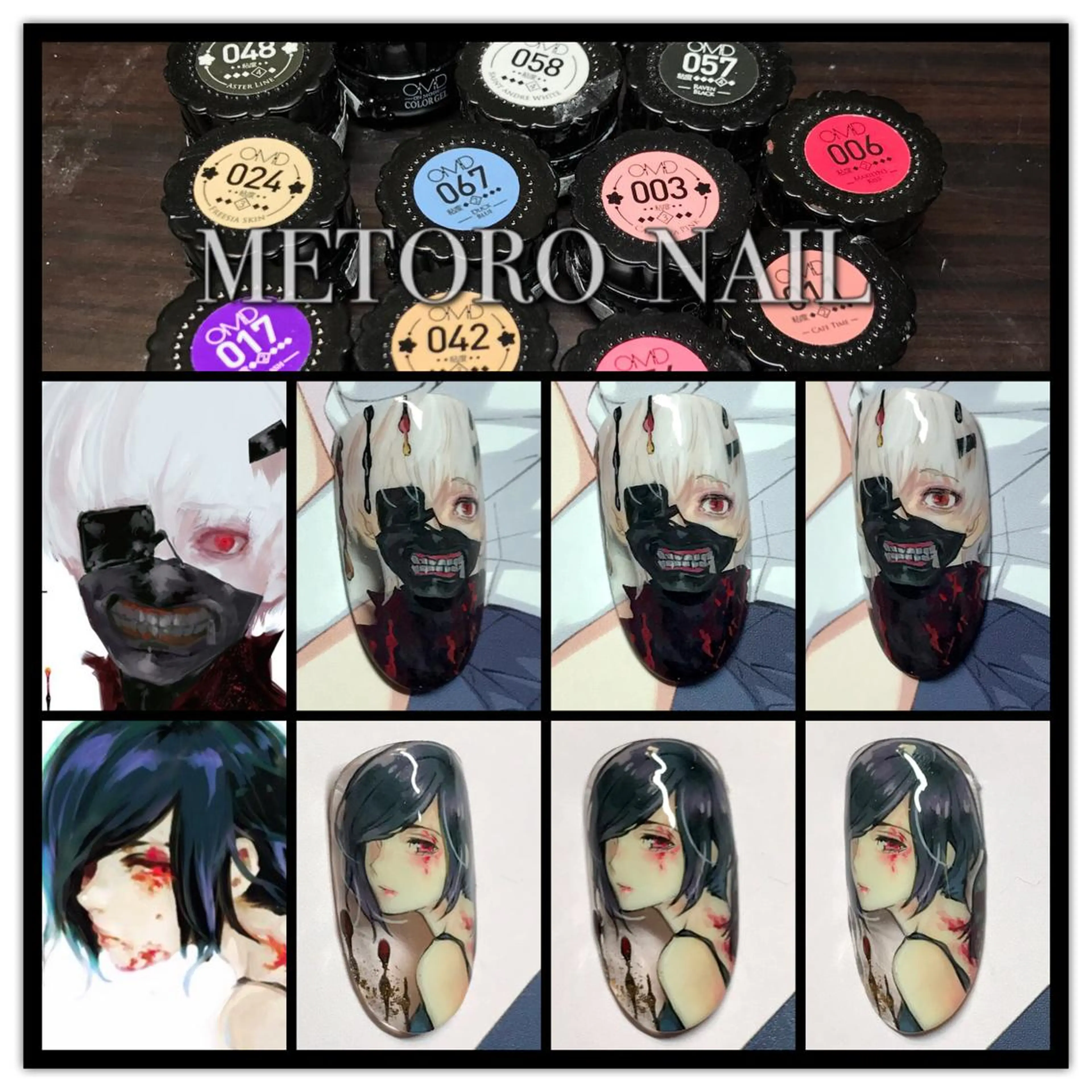 ネイル ネイルチップ METORO NAILのネイルデザイン