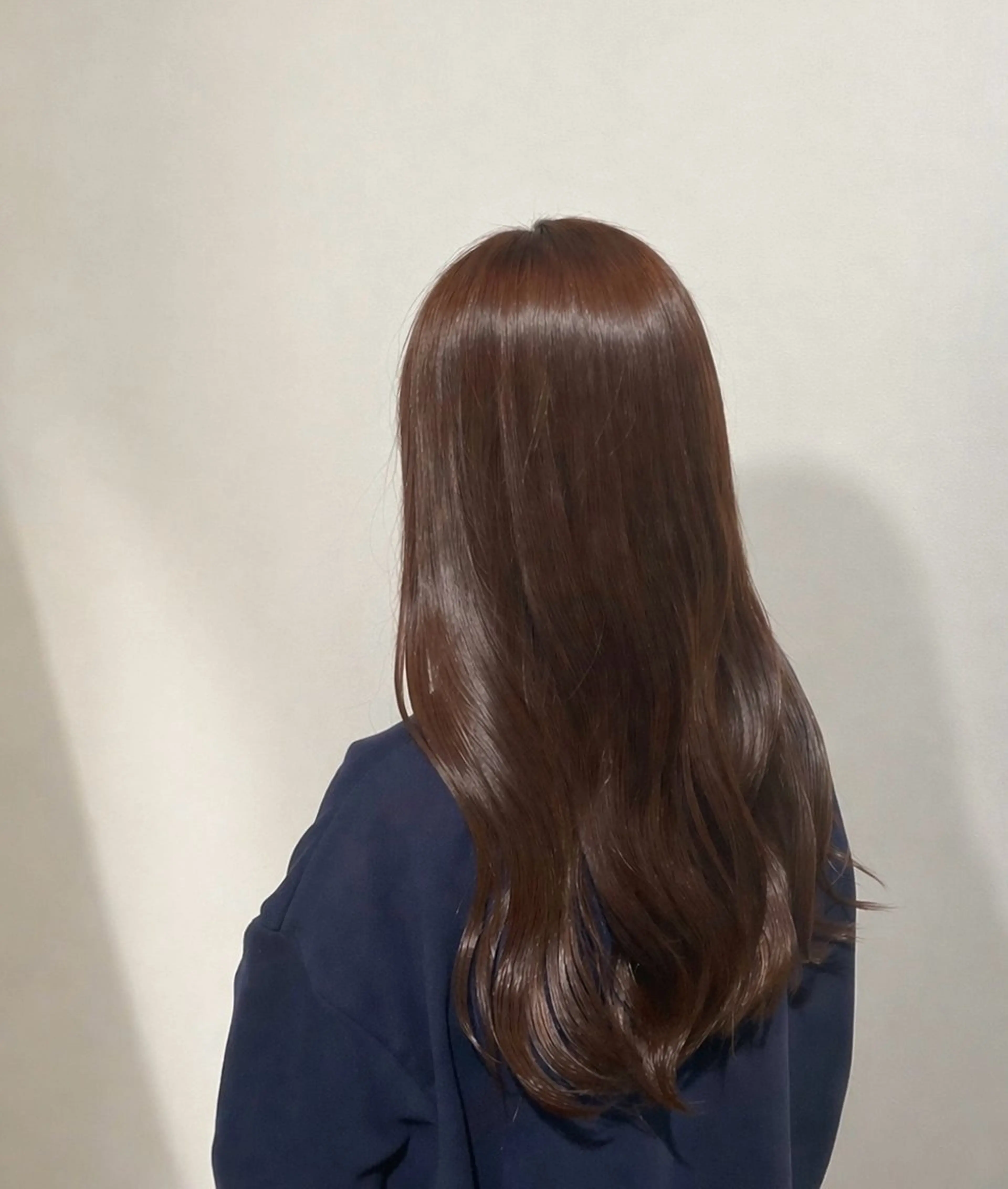 ロング カラー ブラウンカラー カット ヘアカラー トリートメント 艶カラー/レイヤー カット🫧あいりのヘアスタイル