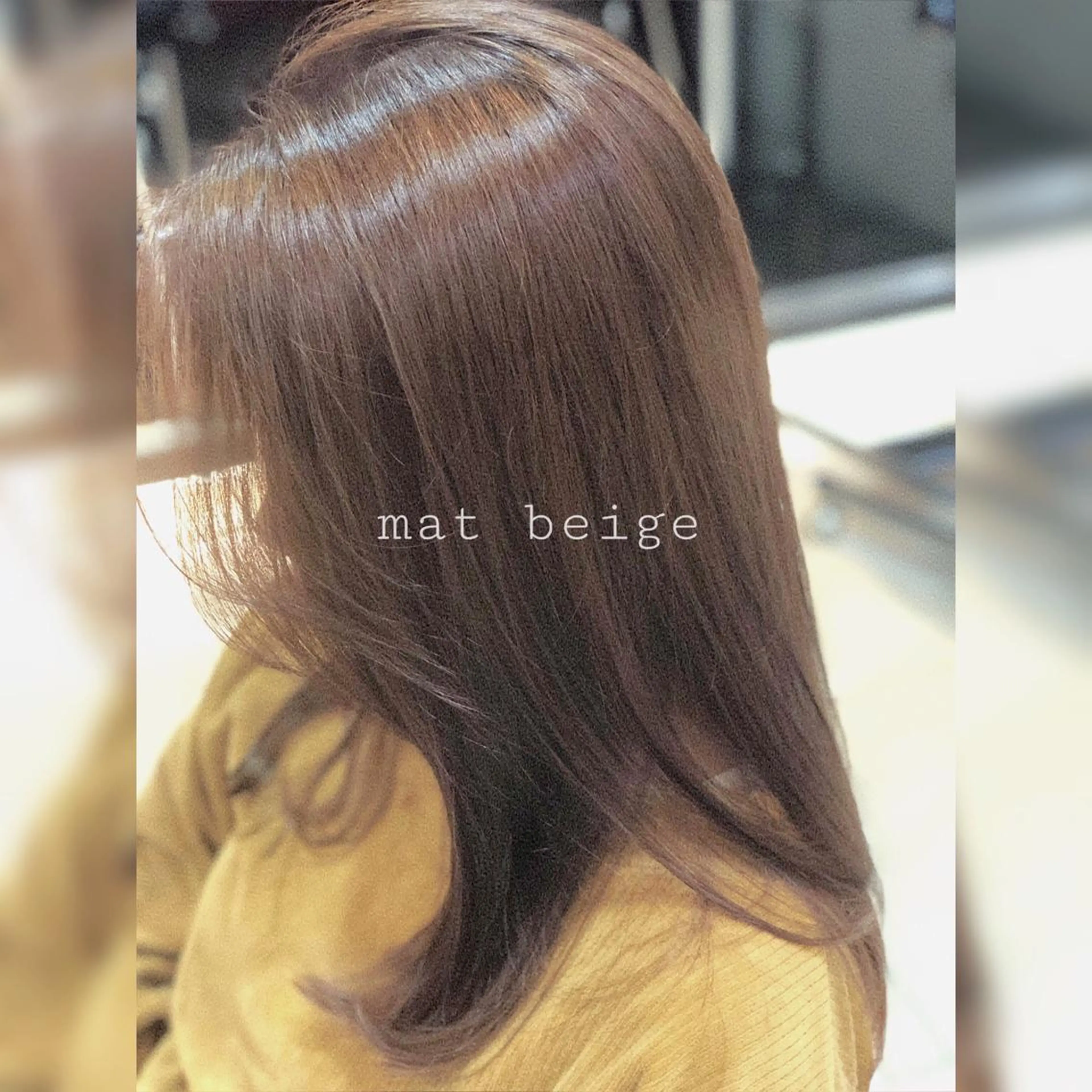 ロング カラー ヘアカラー 縮毛矯正 🌼こやま かおり🌼のヘアスタイル