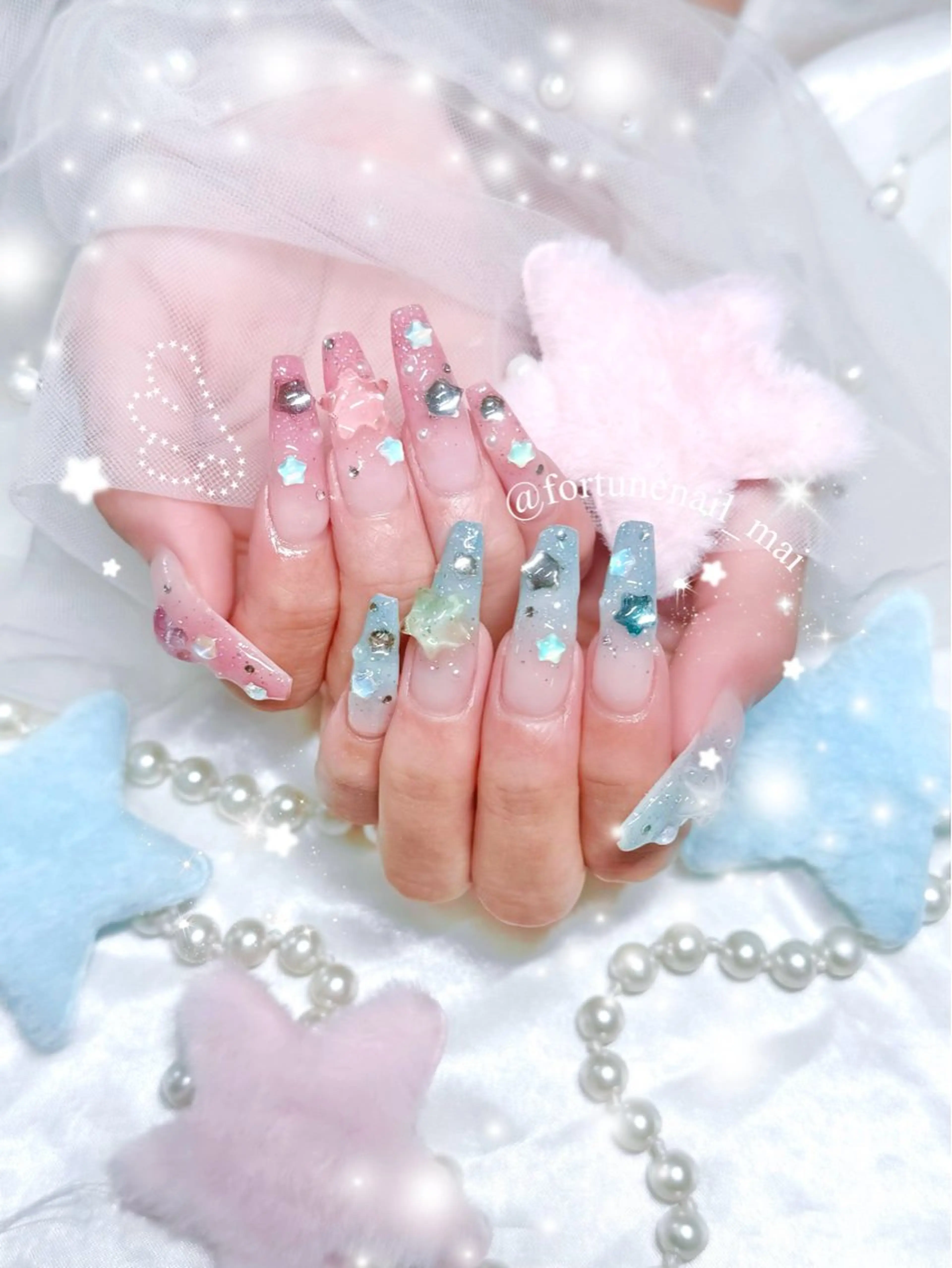ネイル ハンドネイル 🎀Mai 🎀最短5/7のネイルデザイン