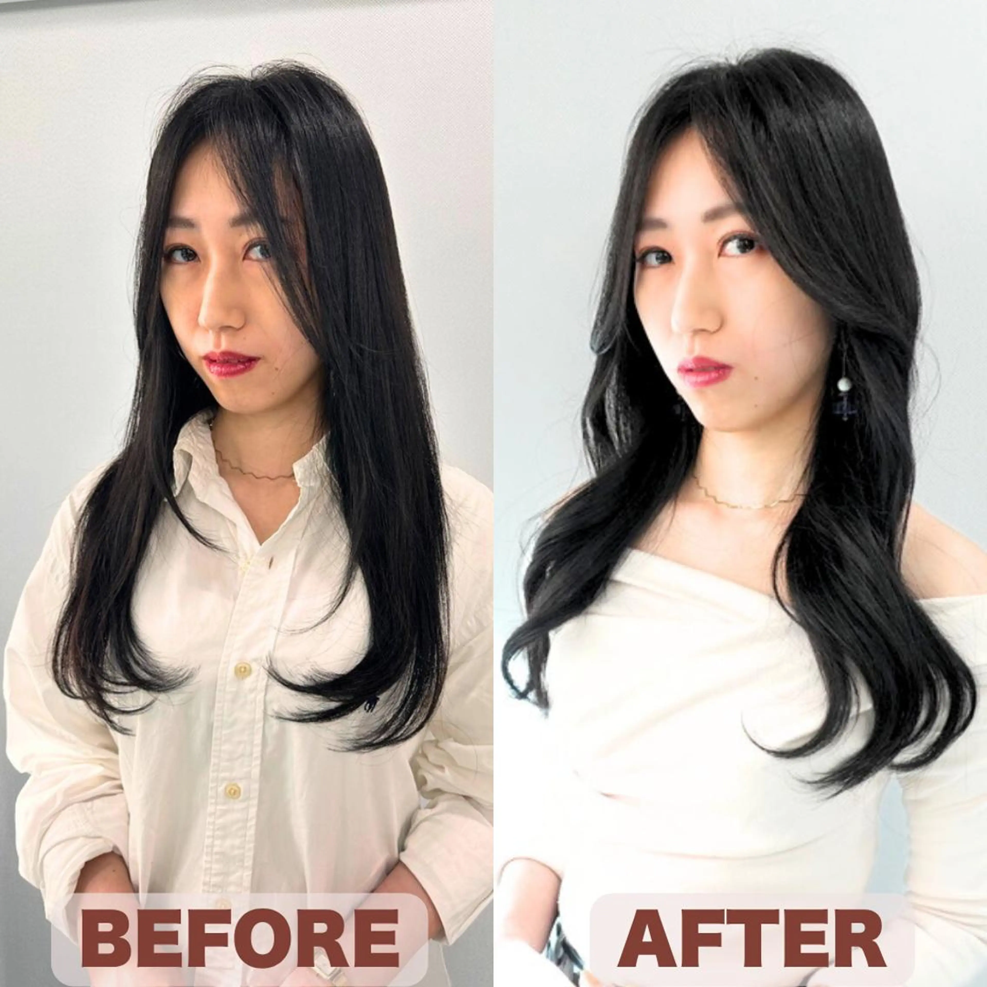 似合わせカットの写真