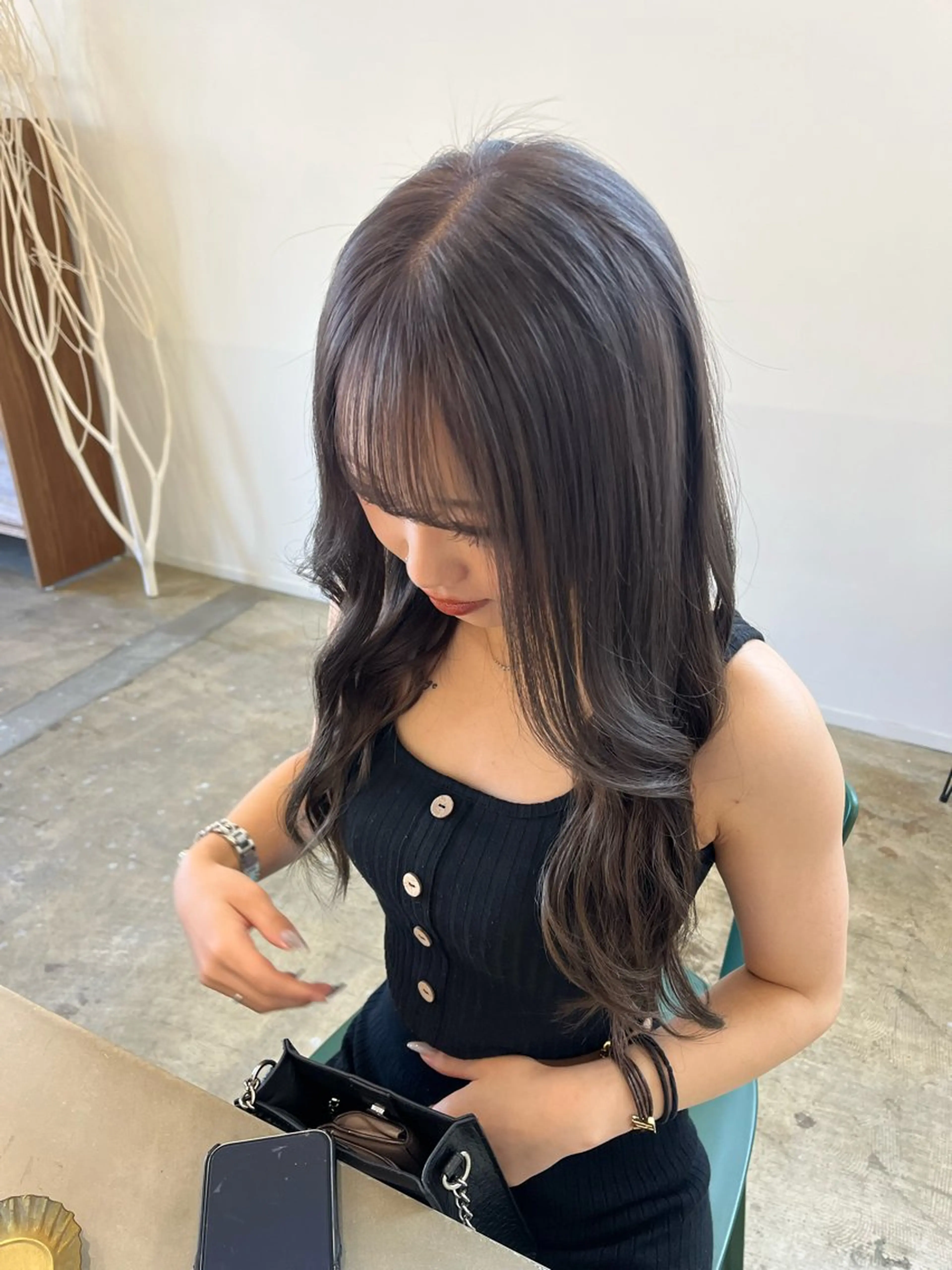 ロング カラー カラー特化/ブリーチ 梅田中崎町/あかりのヘアスタイル