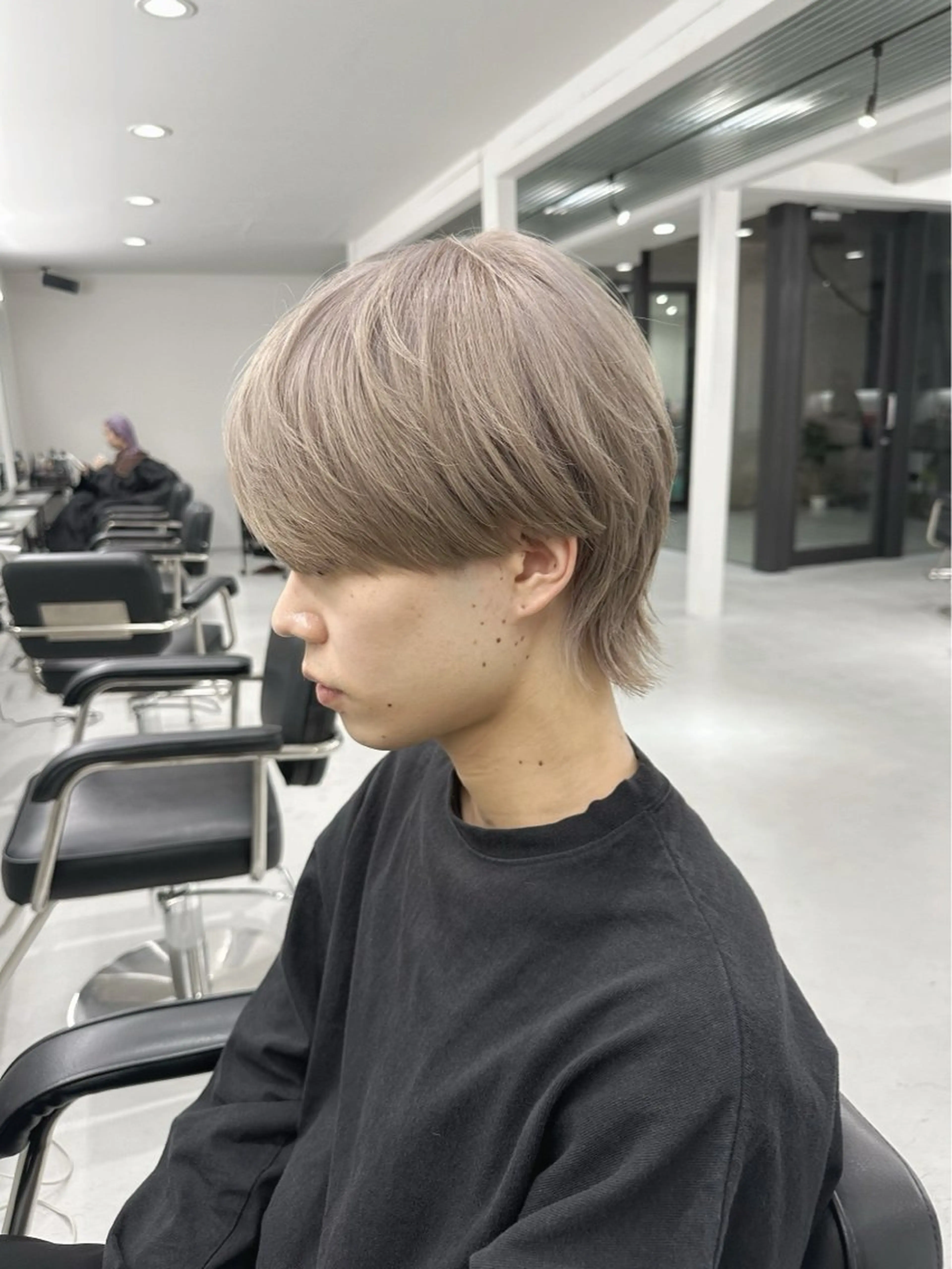 カラー メンズ カラーモデル募集中 /新潟万代/かこ🩵のヘアスタイル