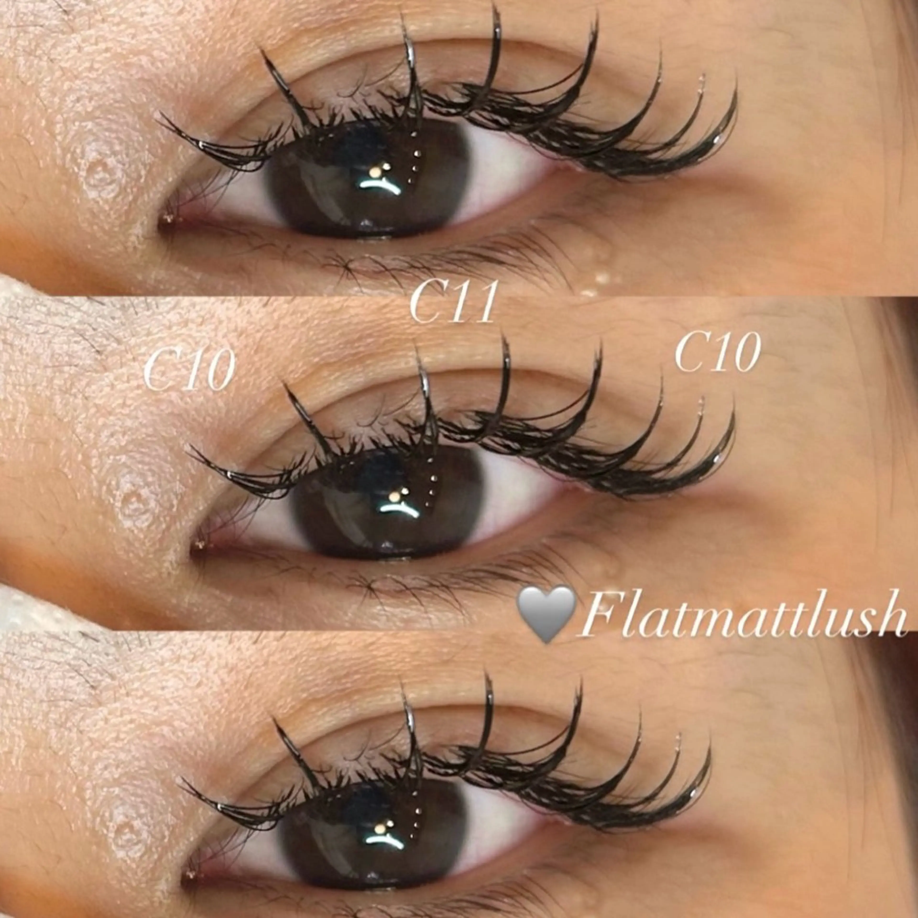 マツエク・マツパ フラットラッシュ Jouir miyuuのマツエク・マツパデザイン