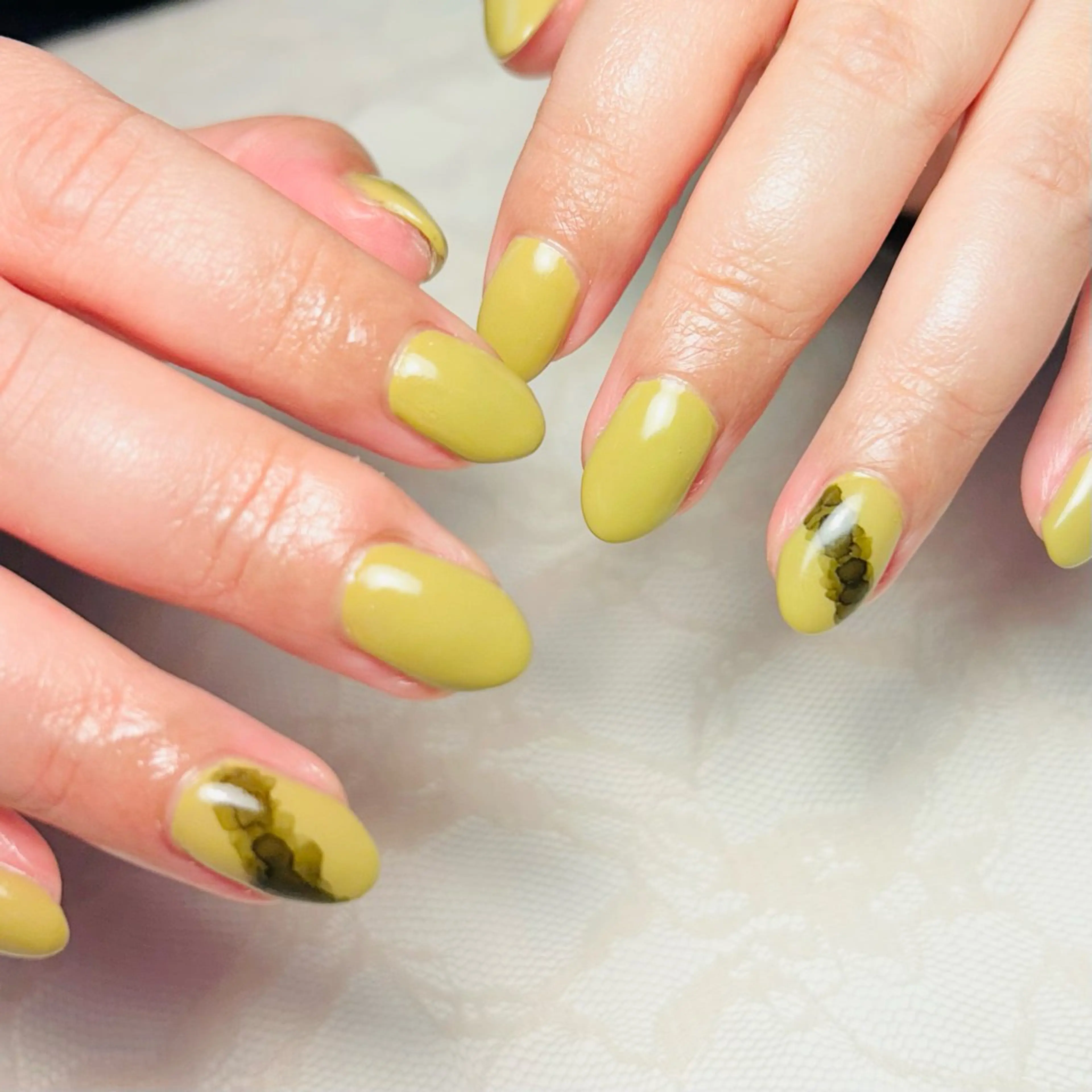 ネイル ピスタチオネイル Lily nailのネイルデザイン