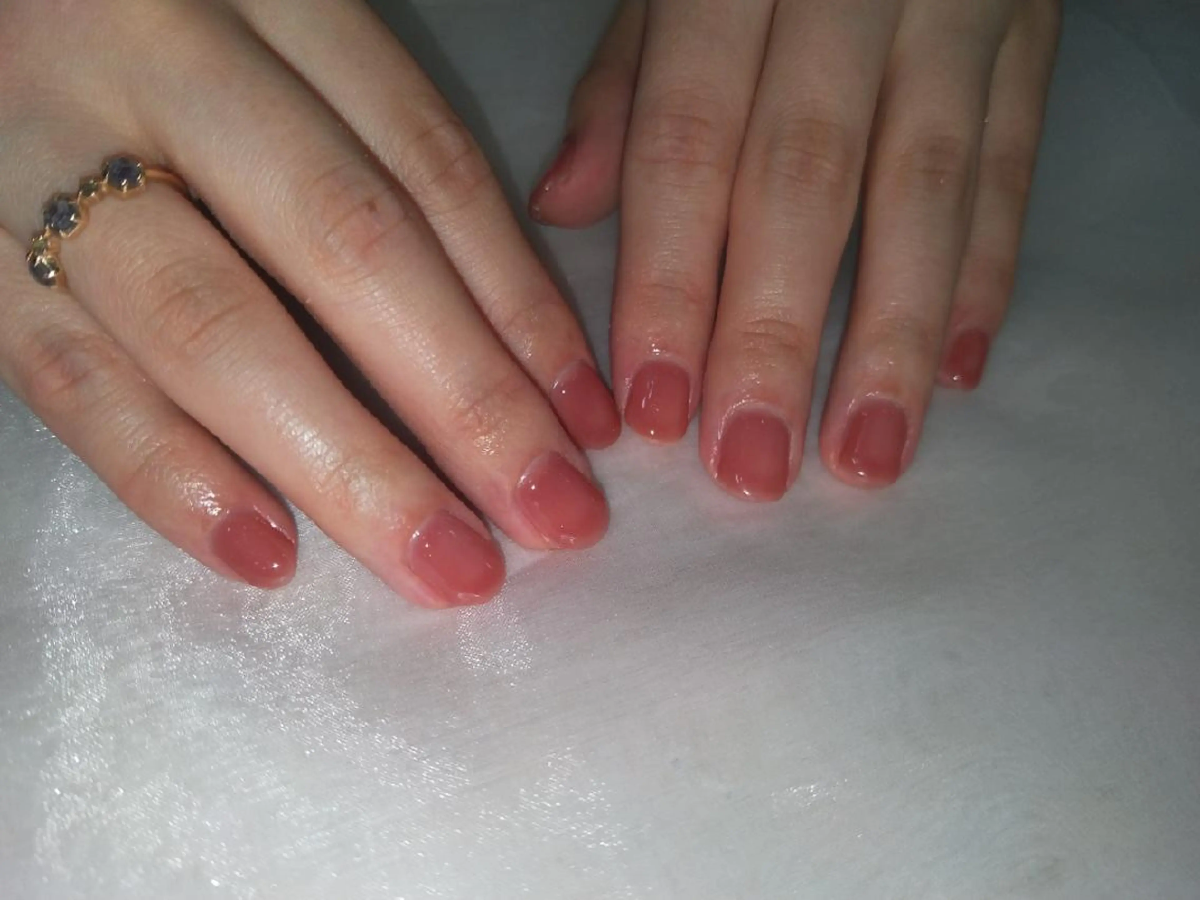 ネイル ハンドネイル ハンドケア はばすみれ🎀ﾈｲﾙ 光ﾌｪｲｼｬﾙ ﾍｱのネイルデザイン