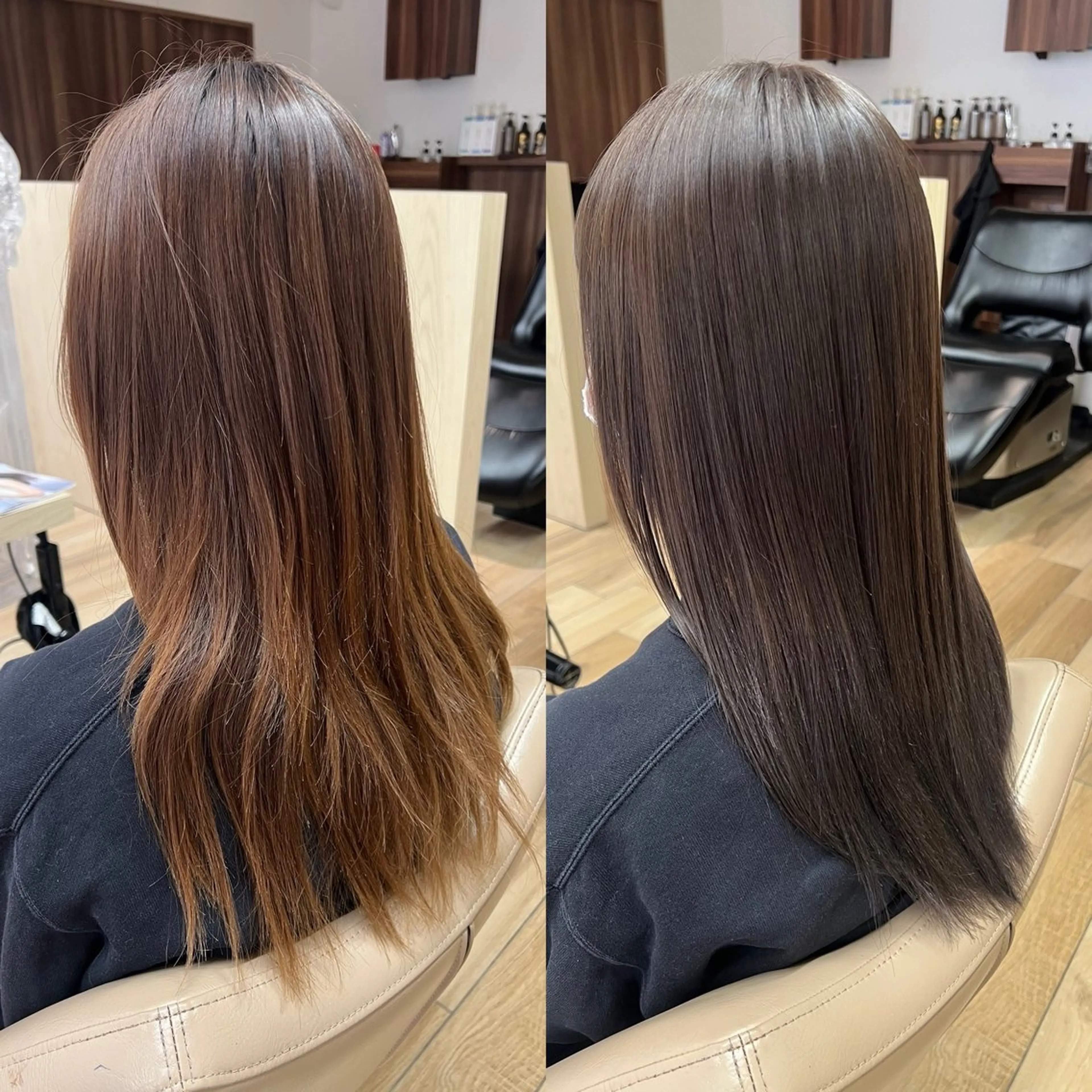 セミロング カラー 高橋 香奈のヘアスタイル