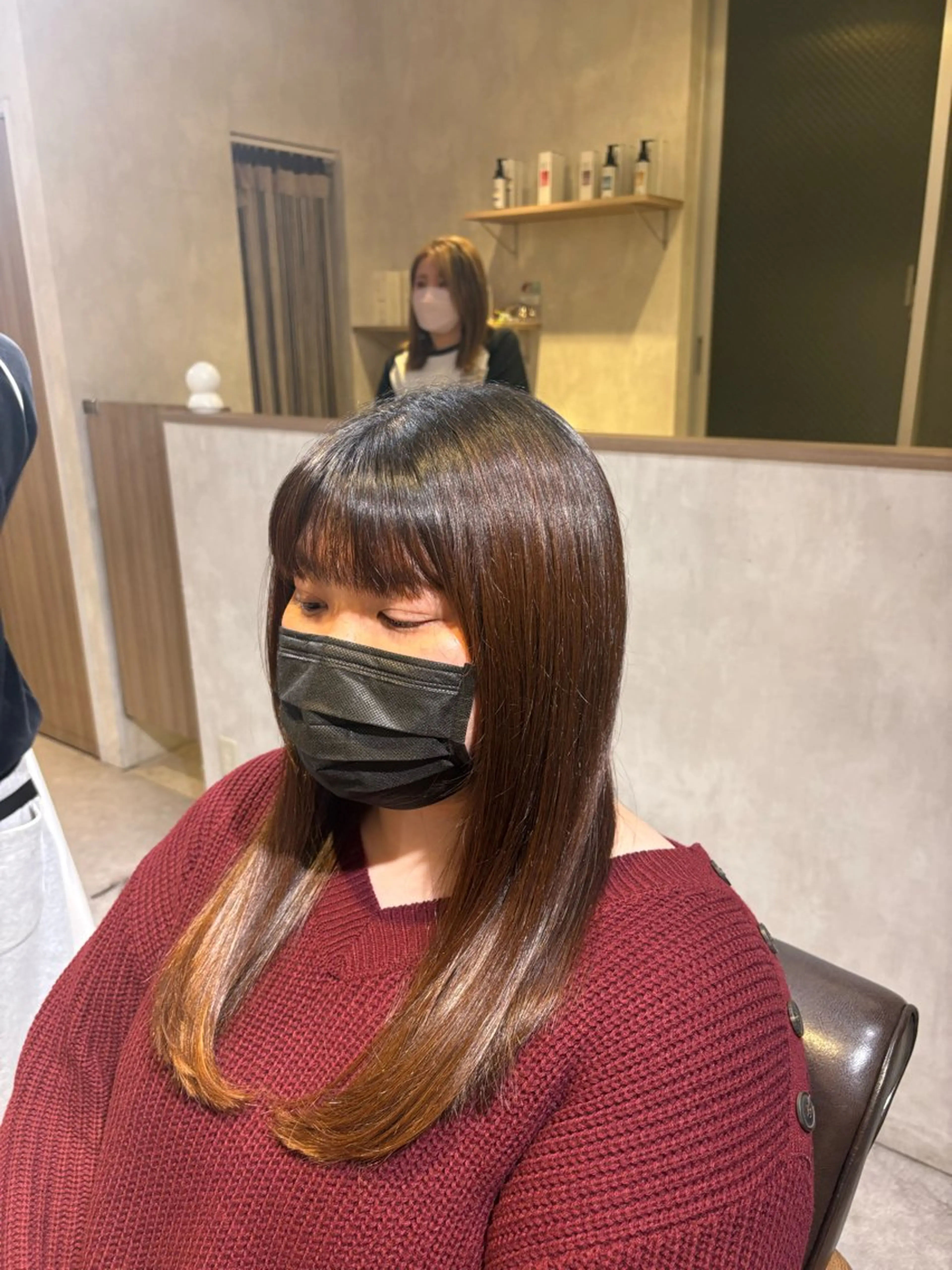 ロング ロング 上原 佑介のヘアスタイル