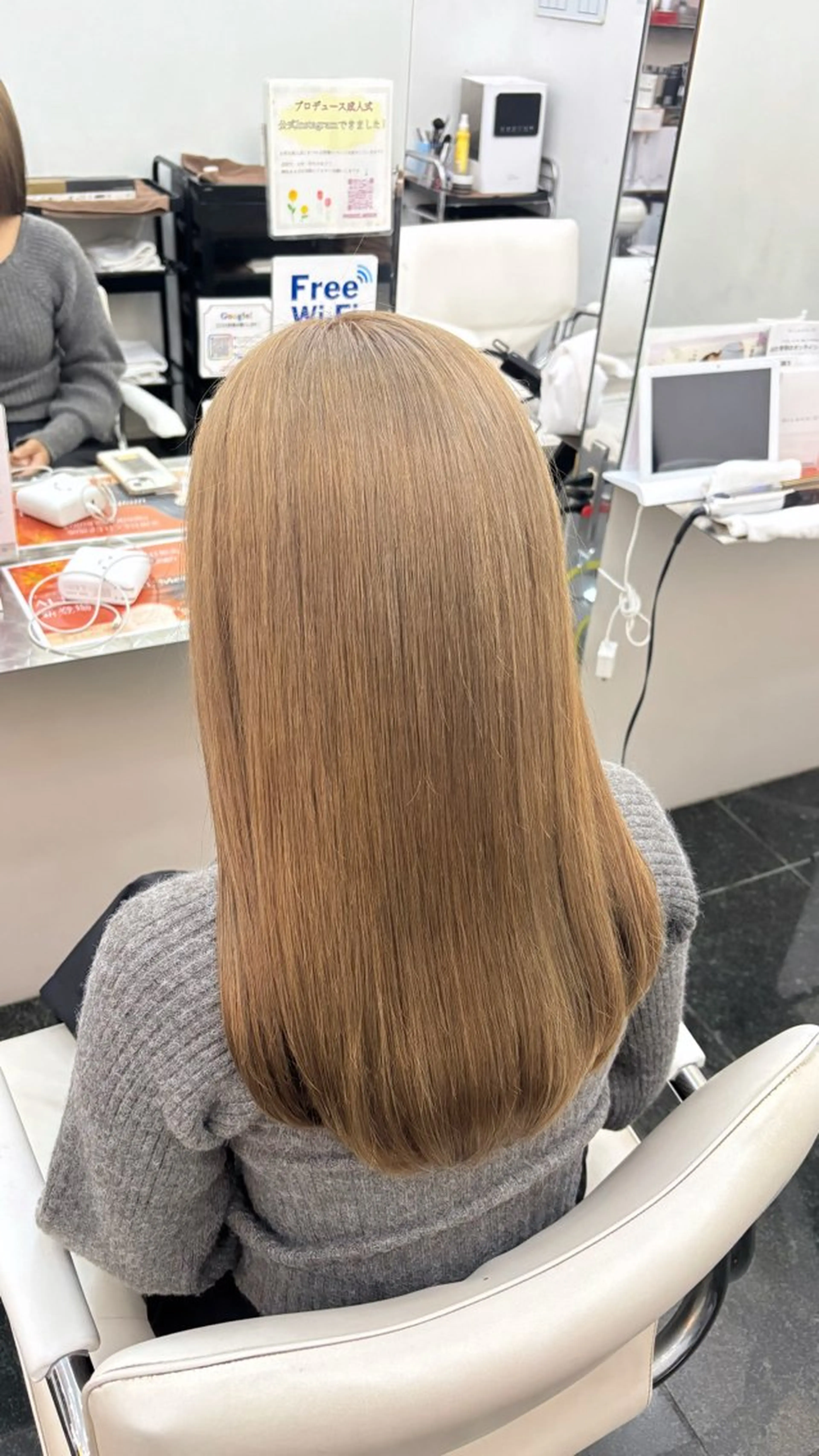 〖ブリーチ〗 ダブルカラー➕トリートメント🍯の写真