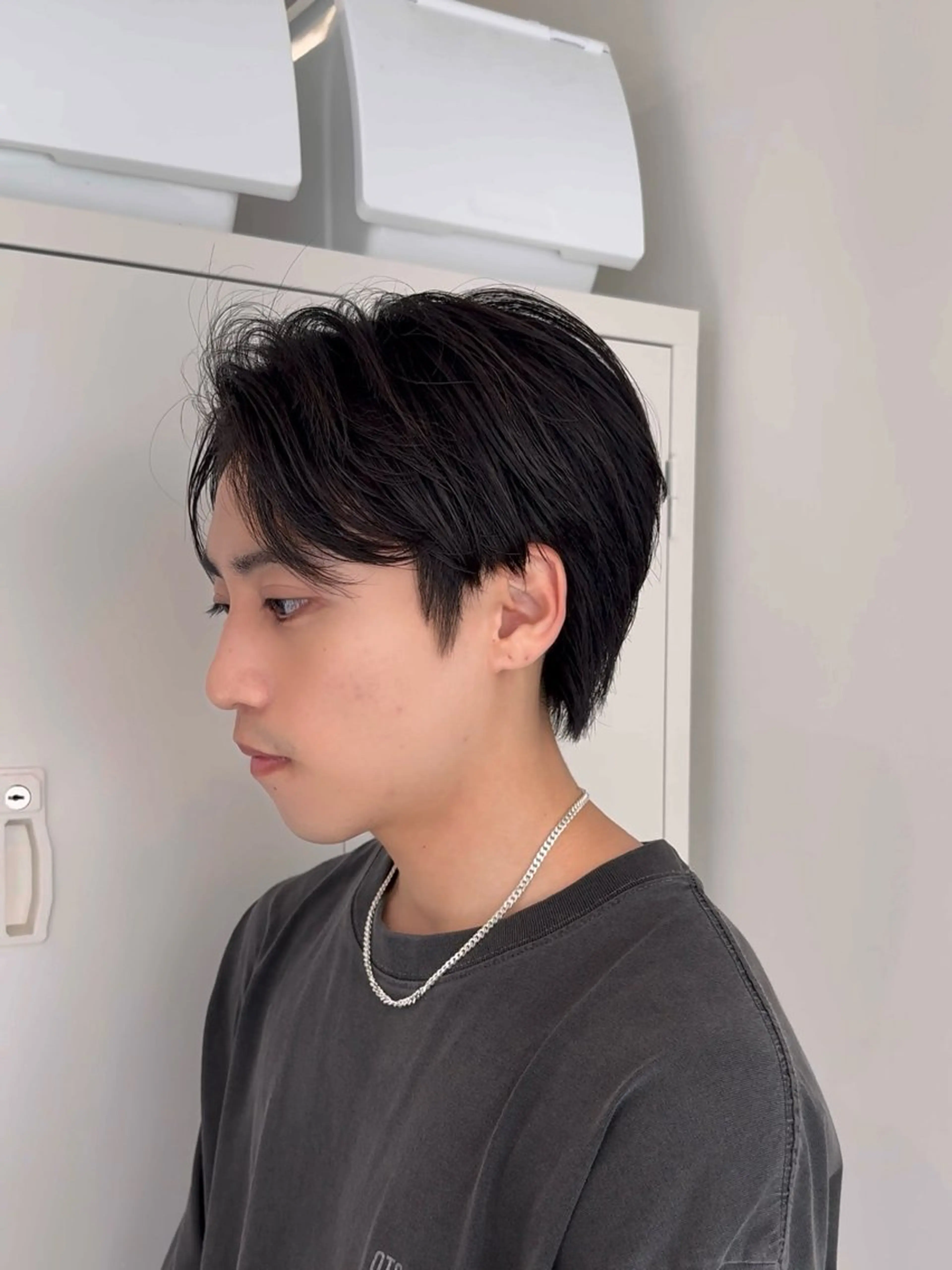 メンズカット＋ニュアンスパーマ（クリームパーマ）✂️の写真