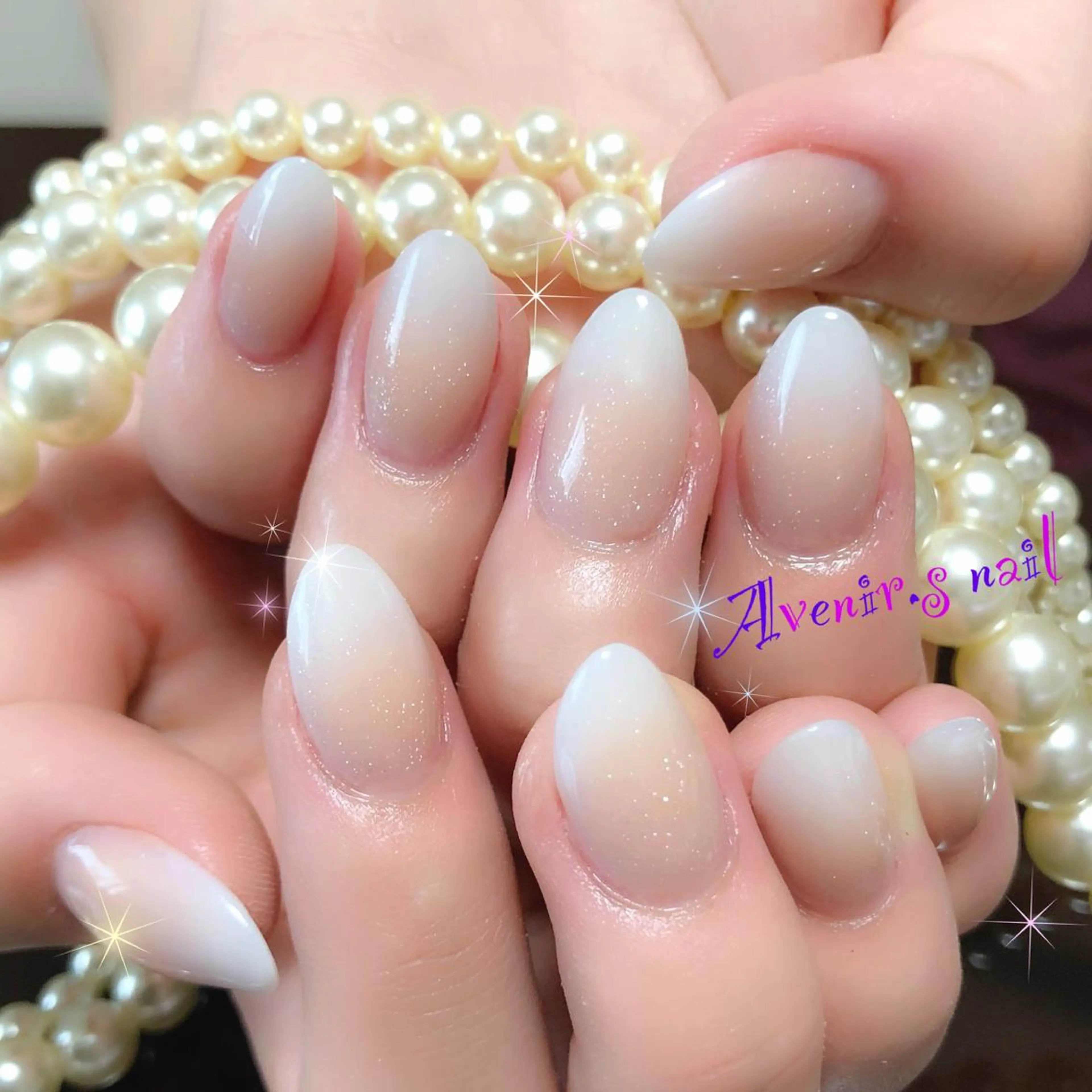 ネイル シンプルネイル Home Salon Avenir.のネイルデザイン