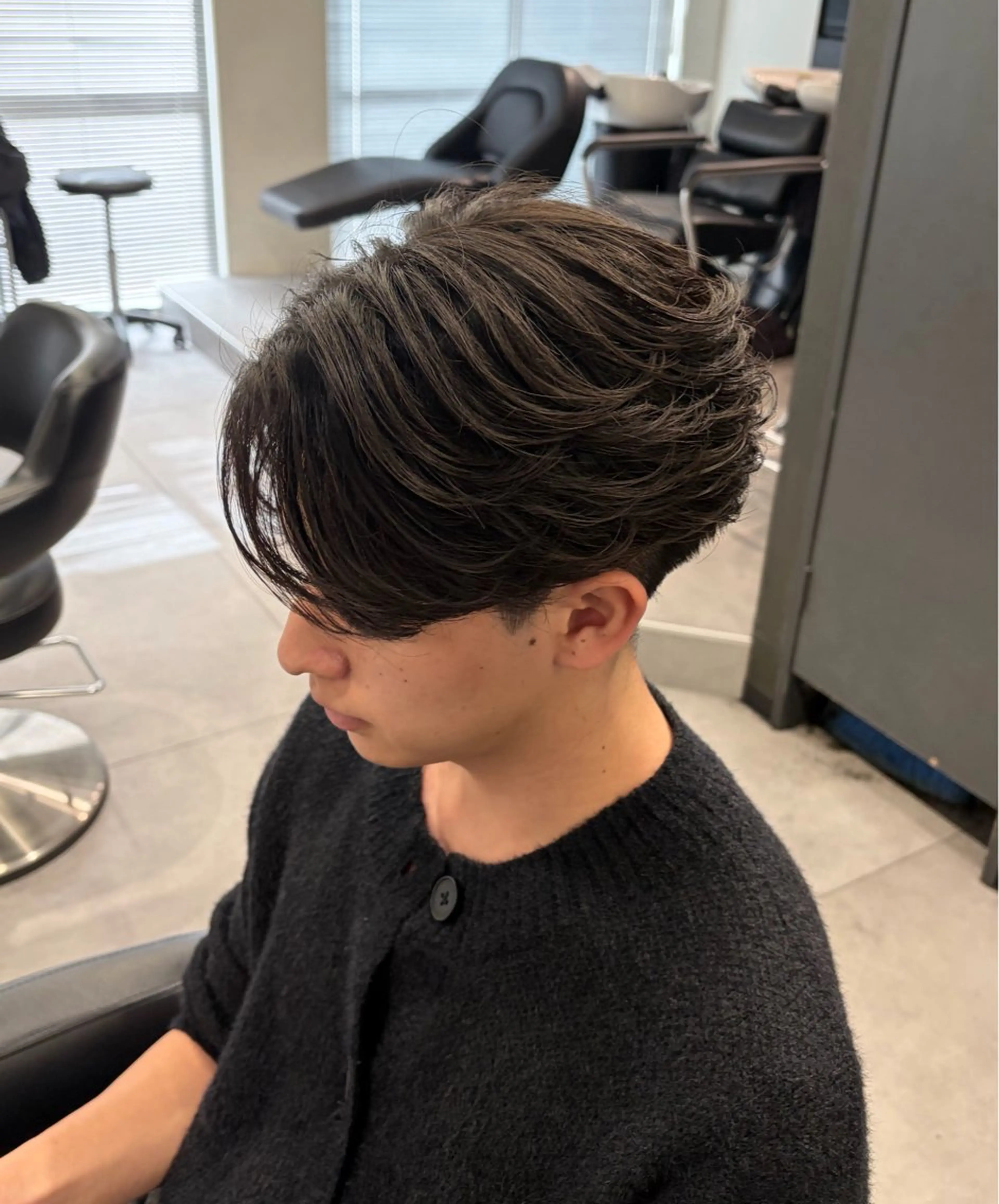 パーマ メンズ 波巻きパーマ /メンズ専門/そらのヘアスタイル