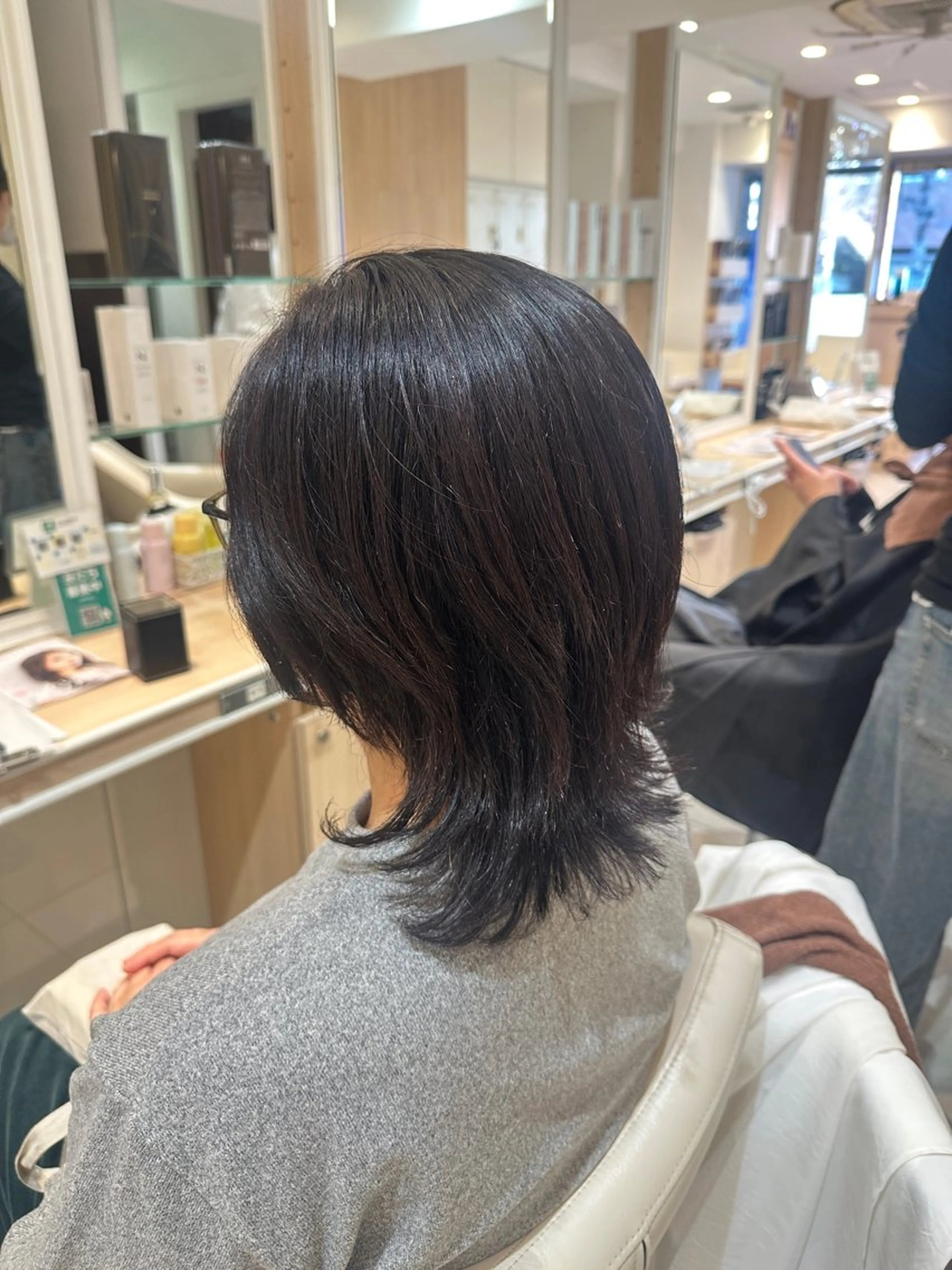 カラー かとう さやかのヘアスタイル