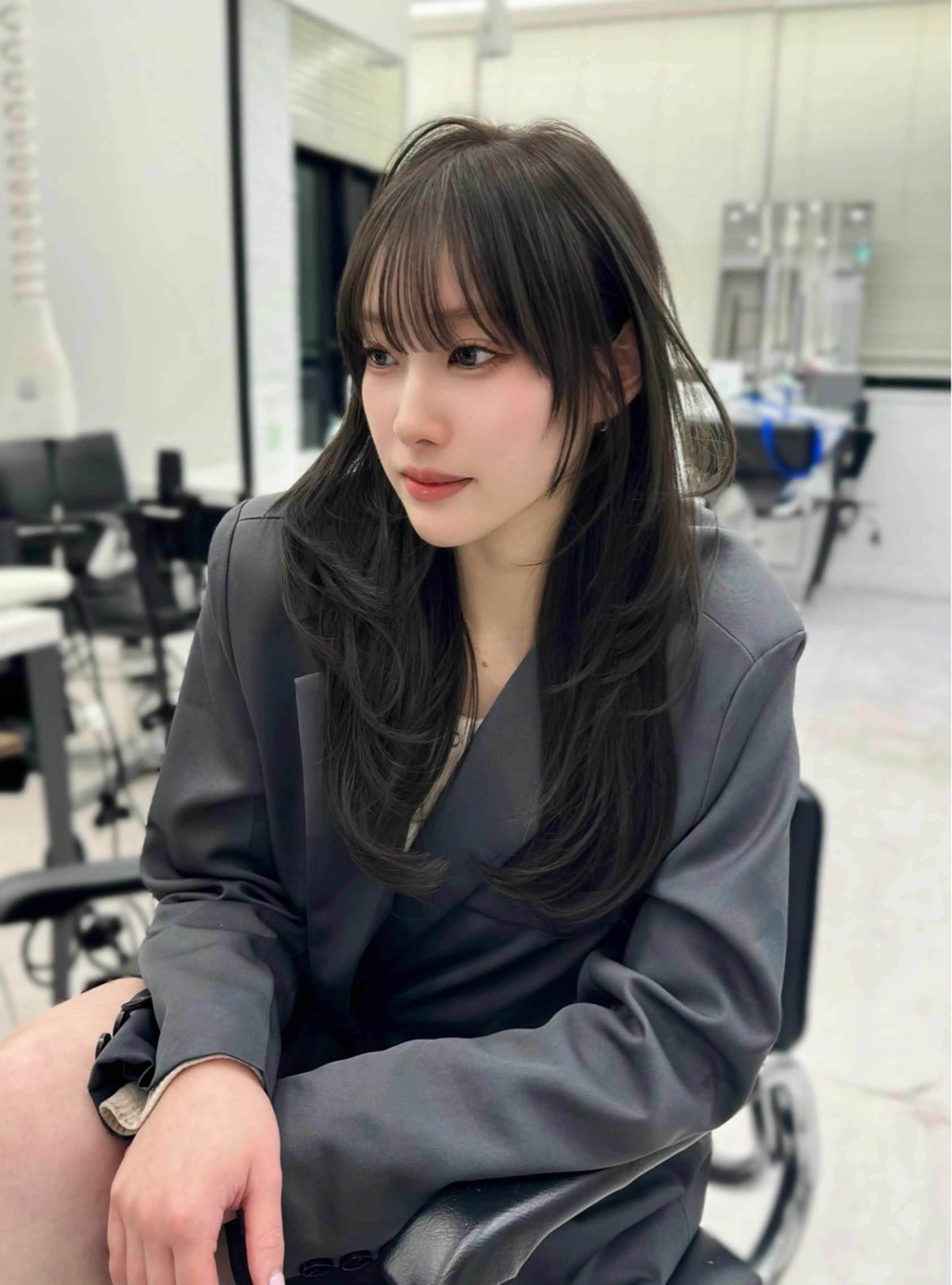 ロング カラー なつき🎀韓国 styleのヘアスタイル