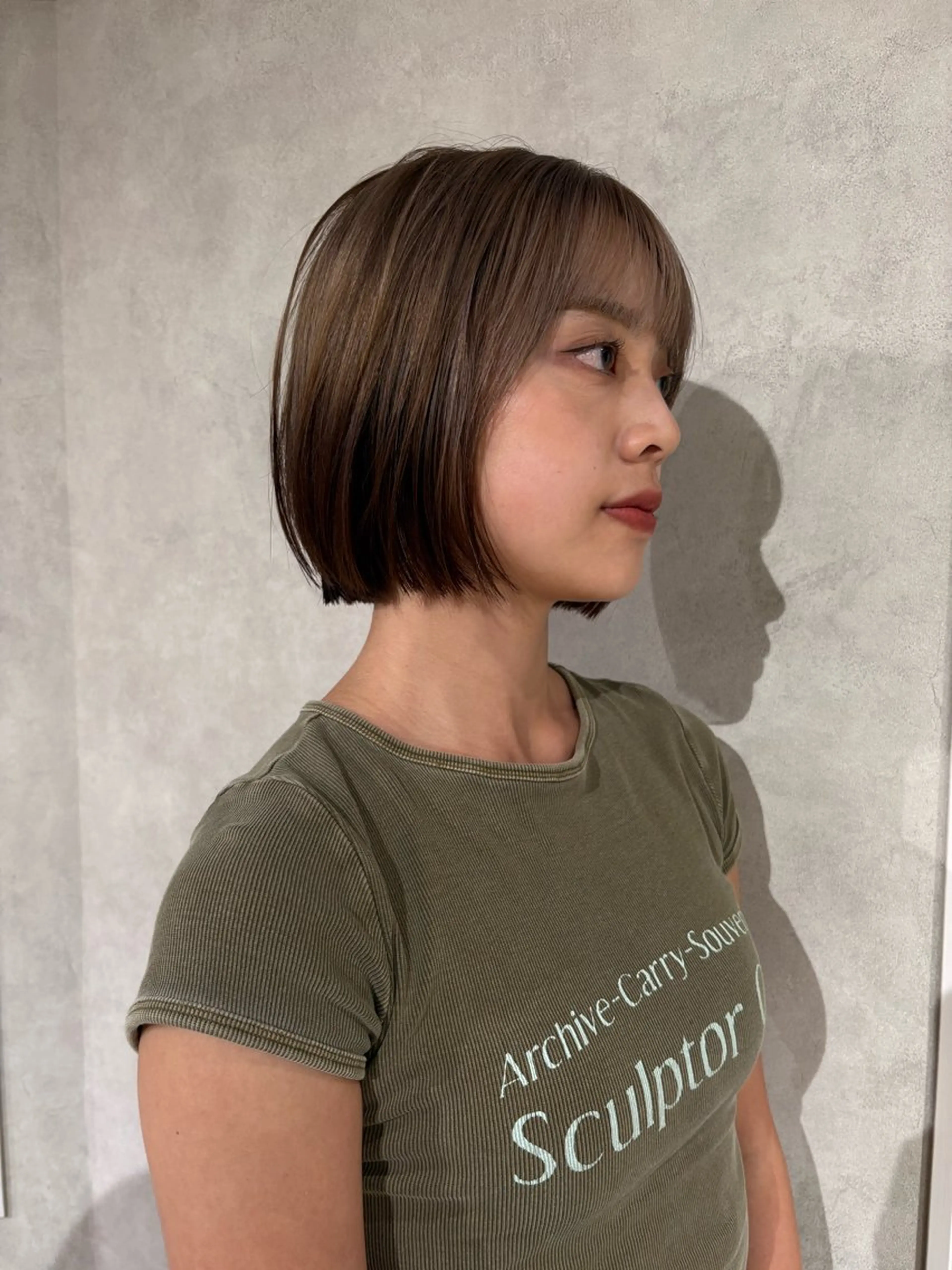 カラー ヘアカラー 透明感カラー/海外風 レイヤー/mao🗽のヘアスタイル