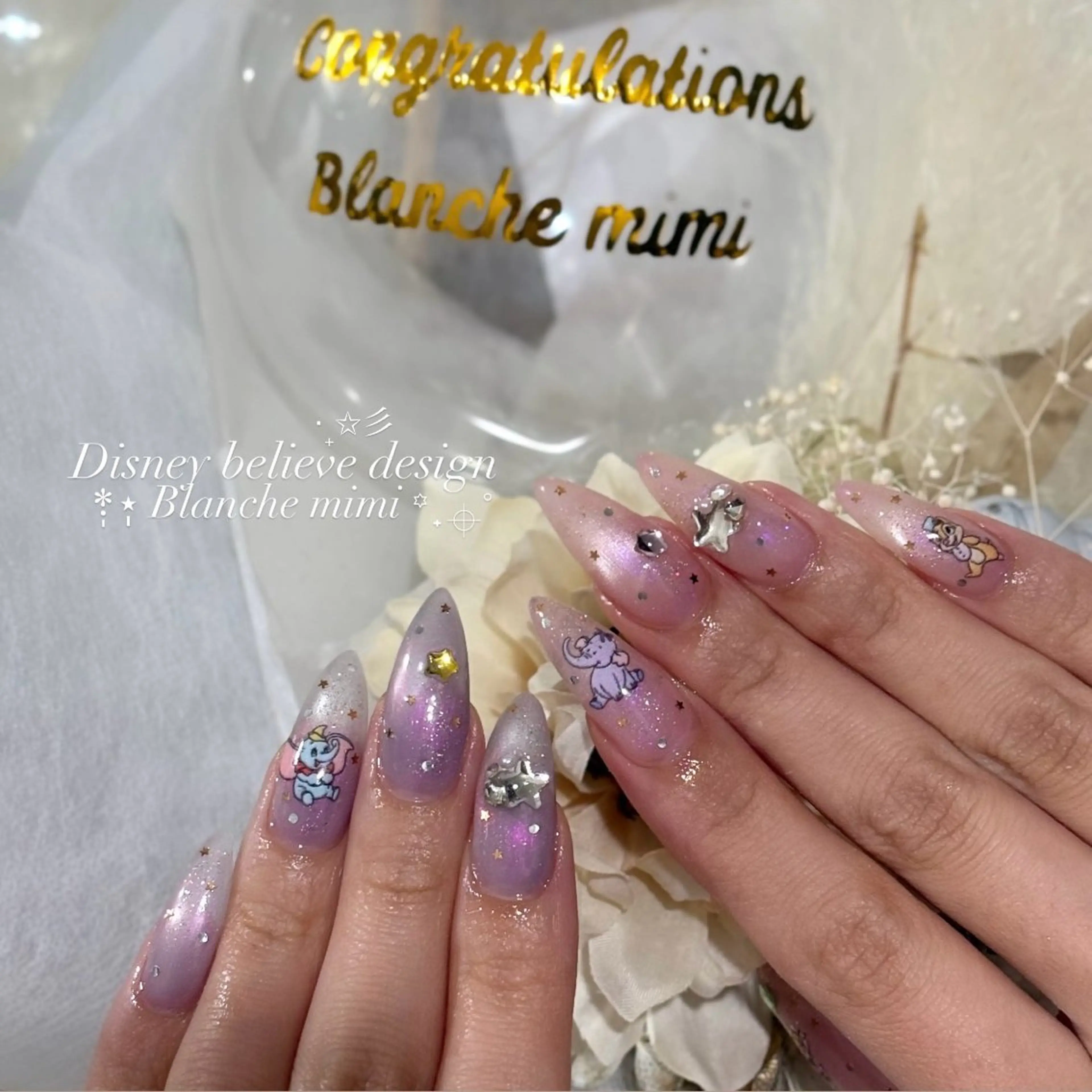 ネイル ハンドネイル Blanche mimi.u_aのネイルデザイン
