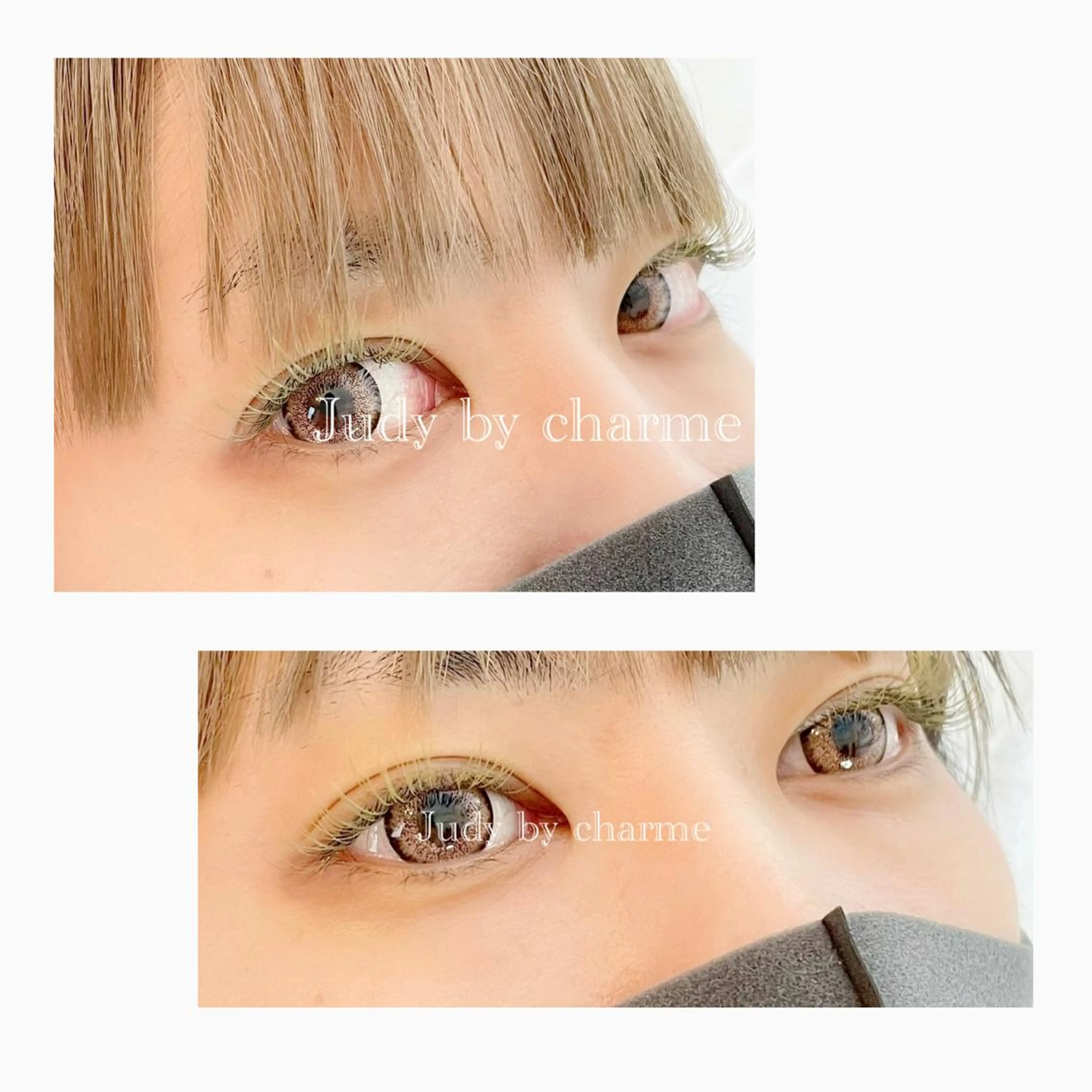 マツエク・マツパ Judy by charmeのマツエク・マツパデザイン