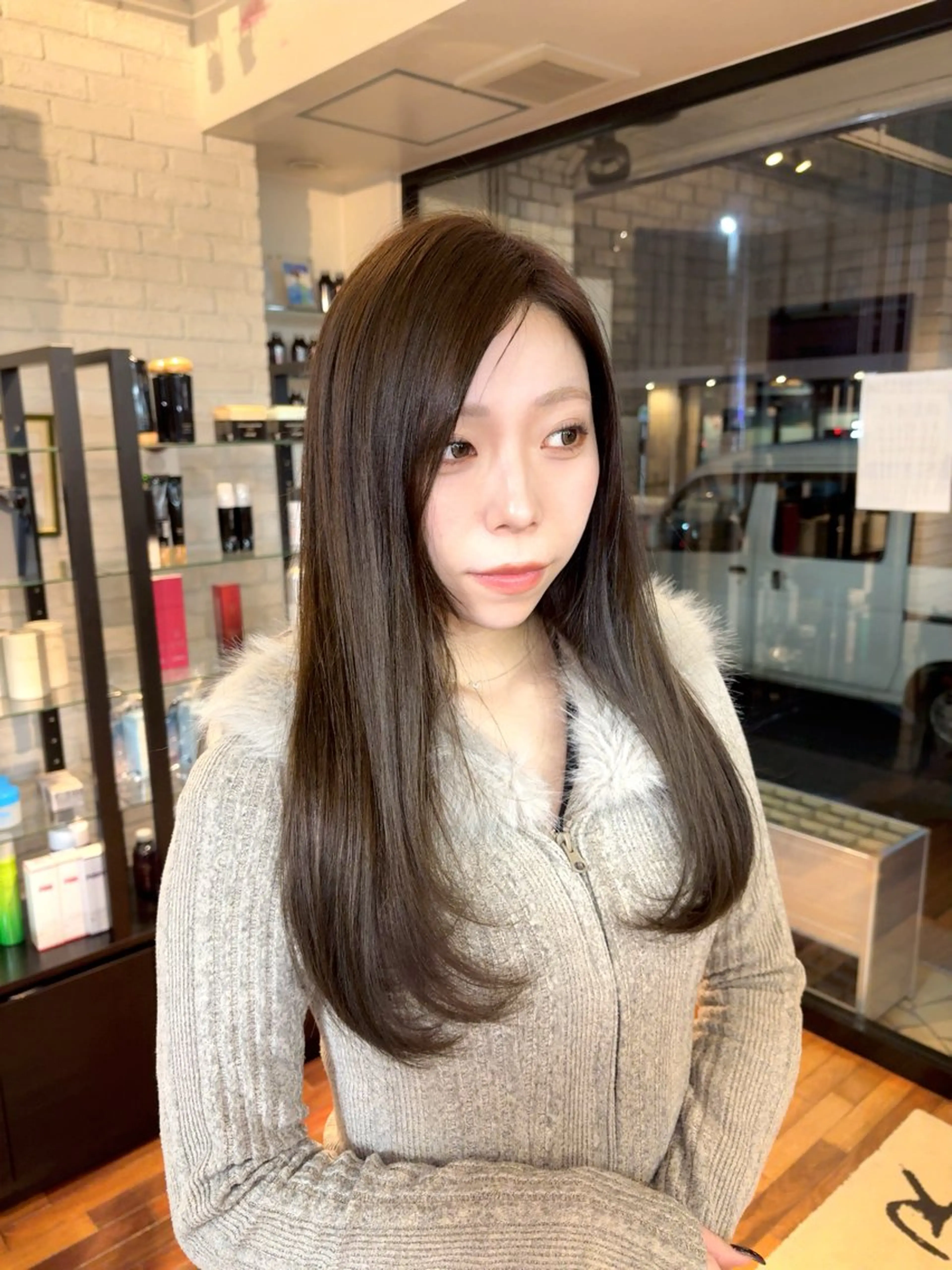 ロング ヘアカラー トリートメント 熊田 秀佳　川口店のヘアスタイル