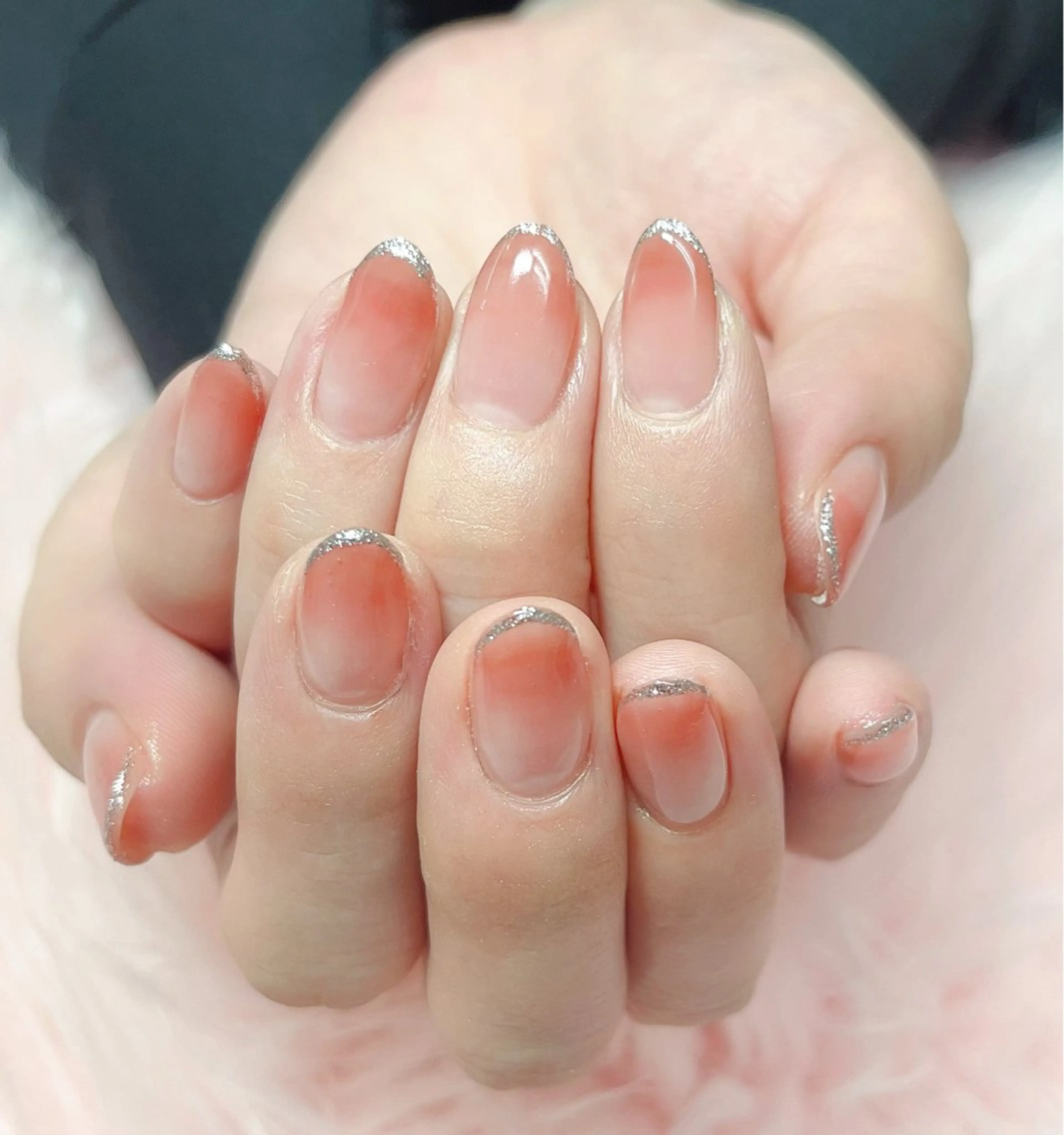 ネイル ハンドネイル MoonNail ユリ🌸のネイルデザイン