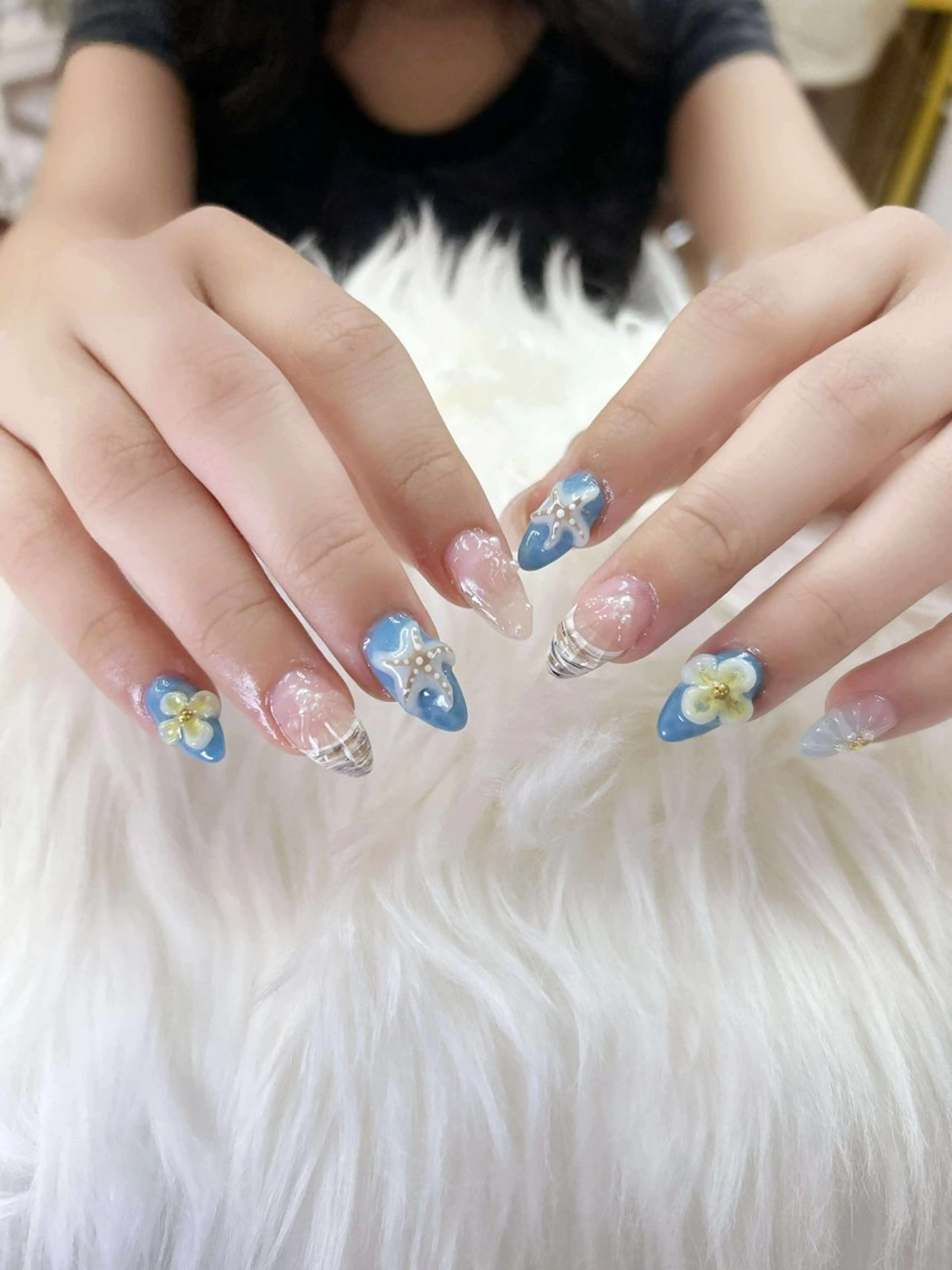 ネイル ハンドネイル ハンドケア Hara Nail 【パラジェル使用】のネイルデザイン