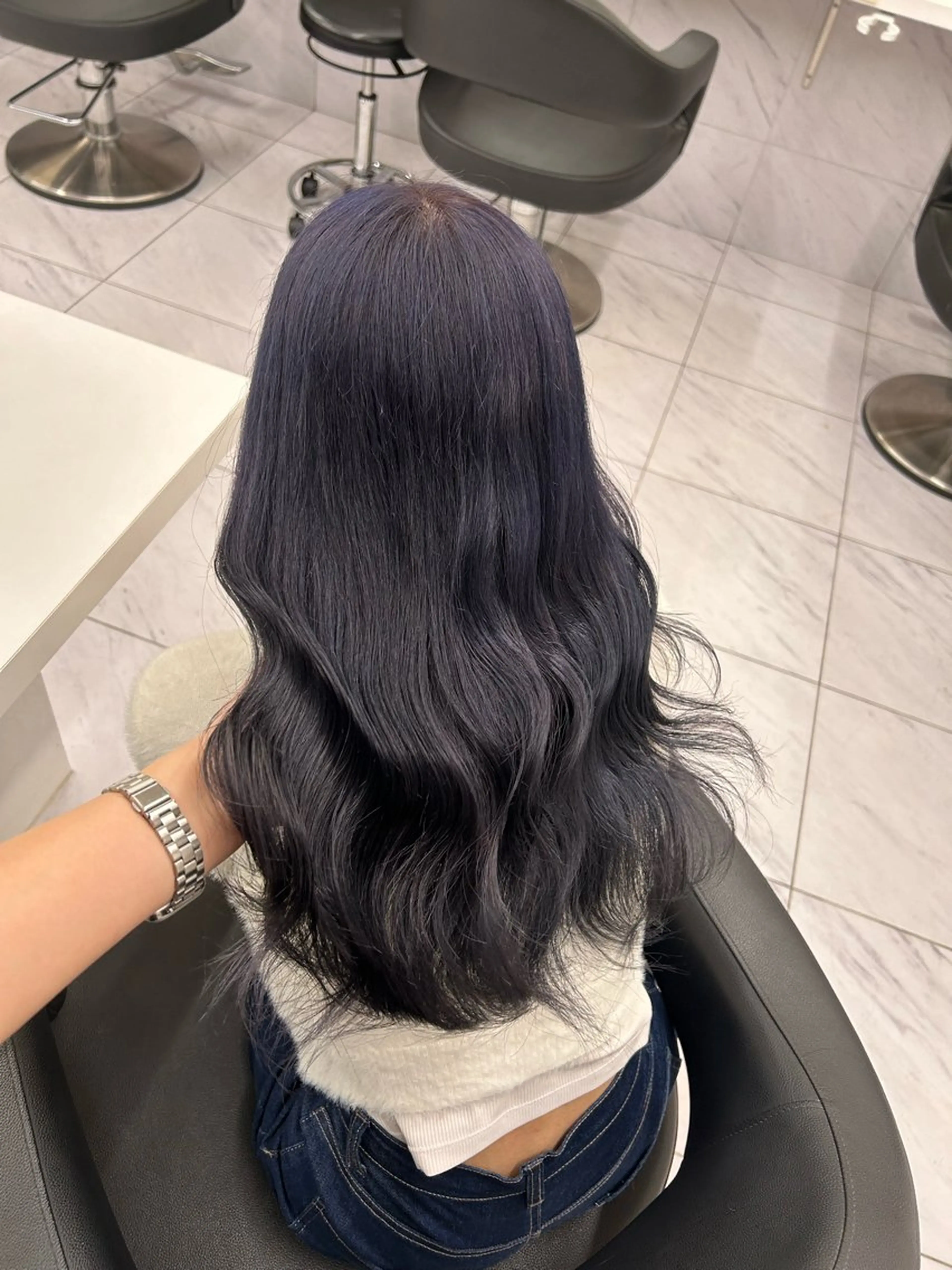 カラー 透明感ベージュ🤎 ナチュラルレイヤーのヘアスタイル