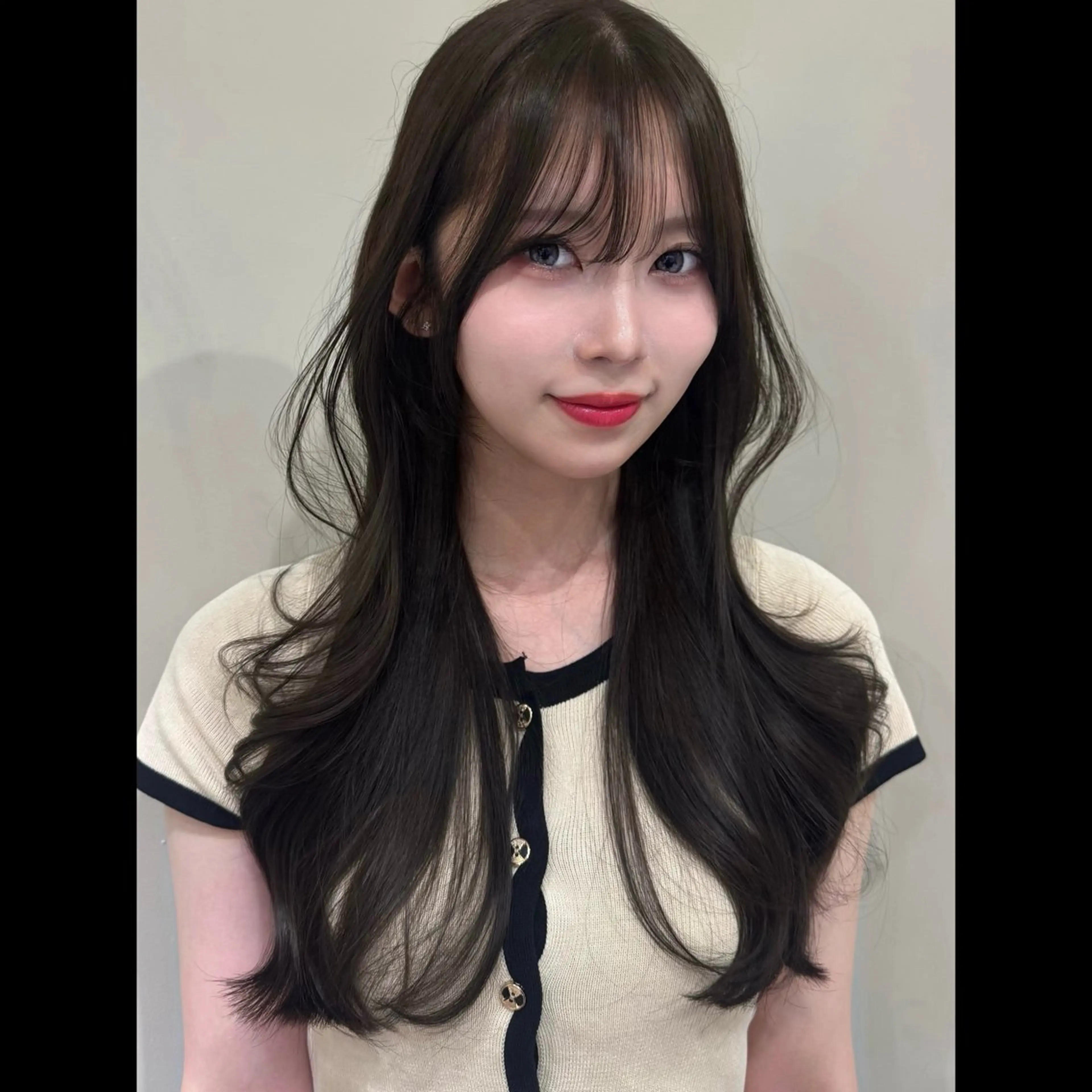 ロング 韓国レイヤー💋/ ワンホン/NANAのヘアスタイル