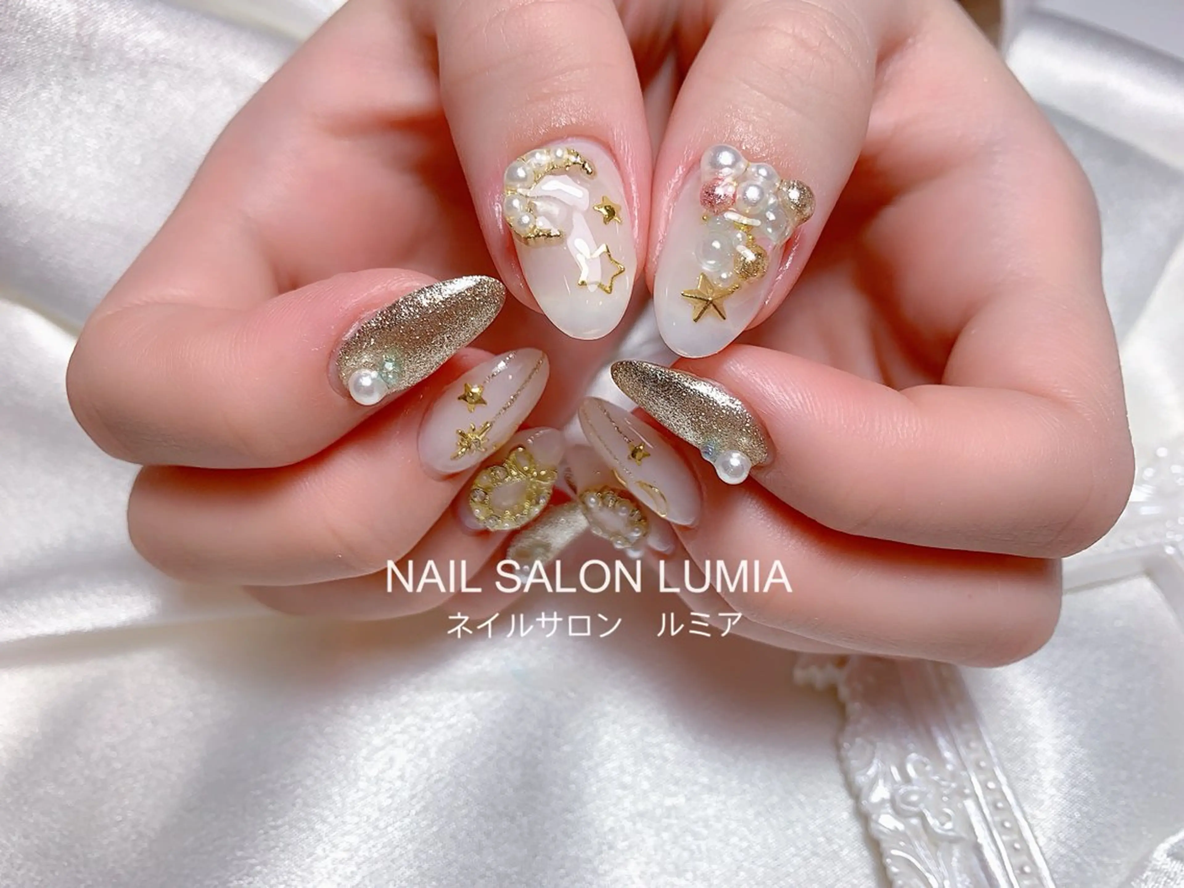 ネイル ハンドネイル ネイルサロン ルミア Lumia 店長のネイルデザイン