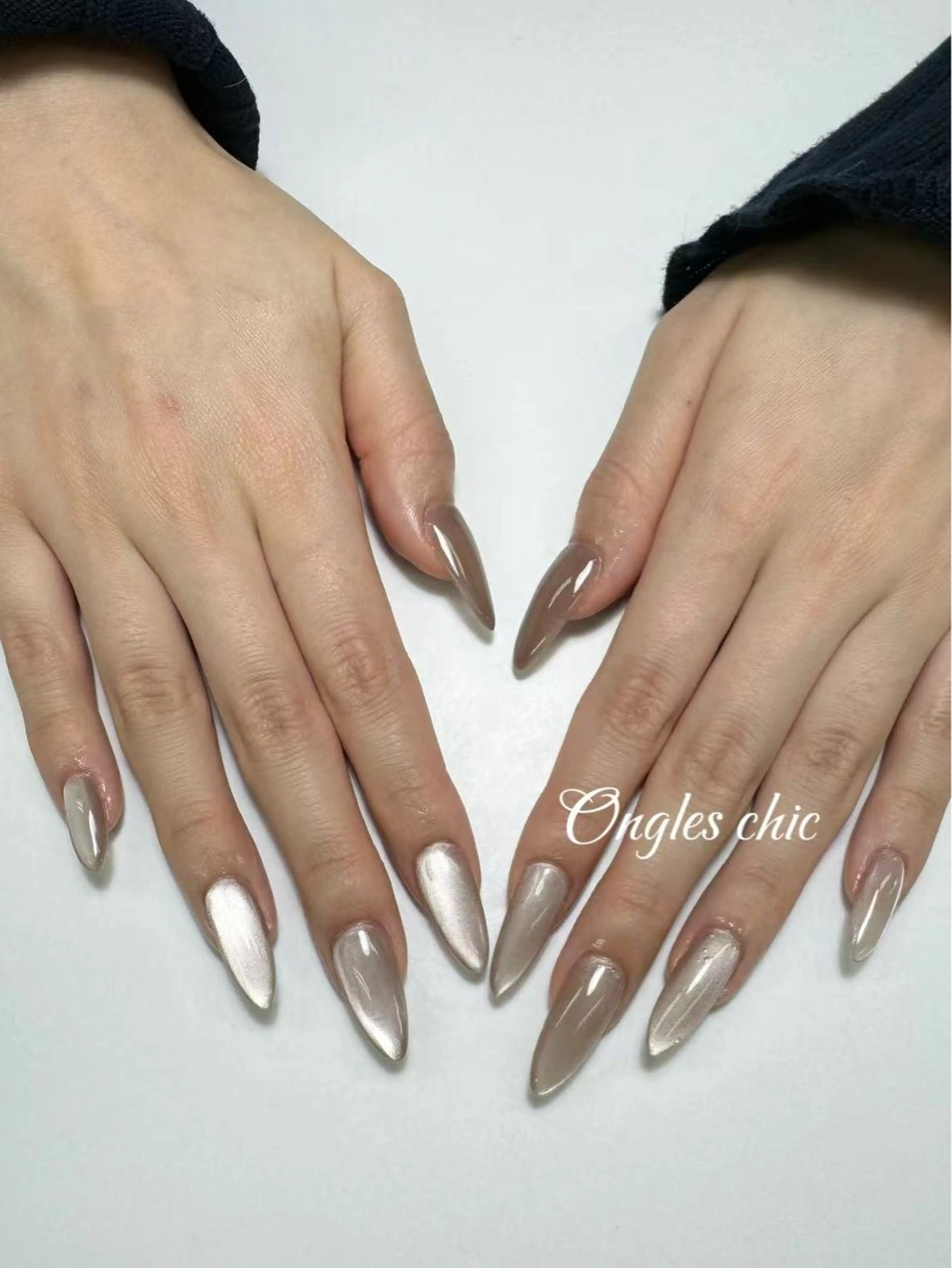 ネイル ハンドネイル ongles chicのネイルデザイン