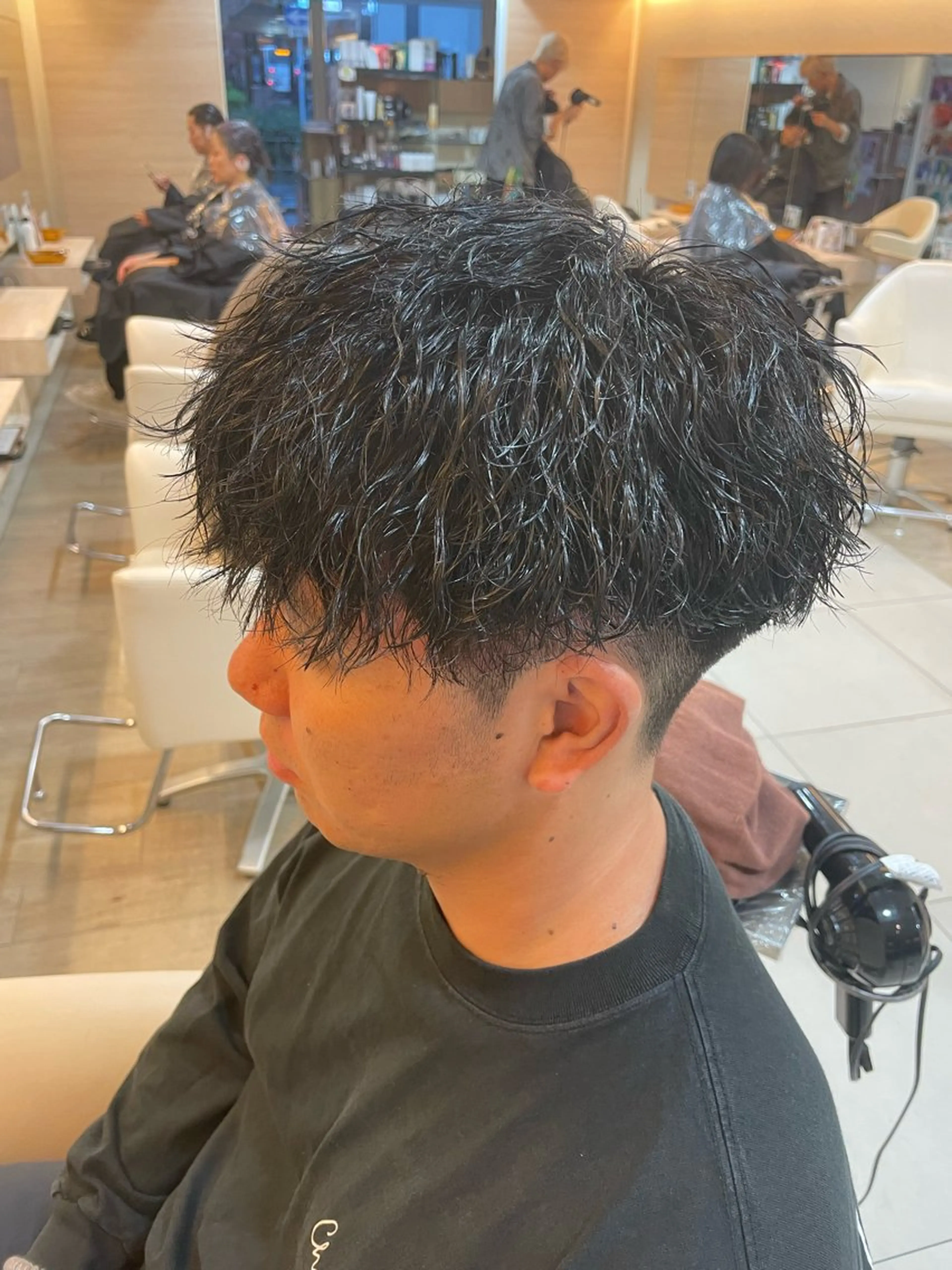 パーマ メンズ マッシュ メンズパーマ ツイストスパイラルパーマ スパイラルパーマ カット パーマ 韓国ヘア/パーマ スタイル　北川玲聖のヘアスタイル