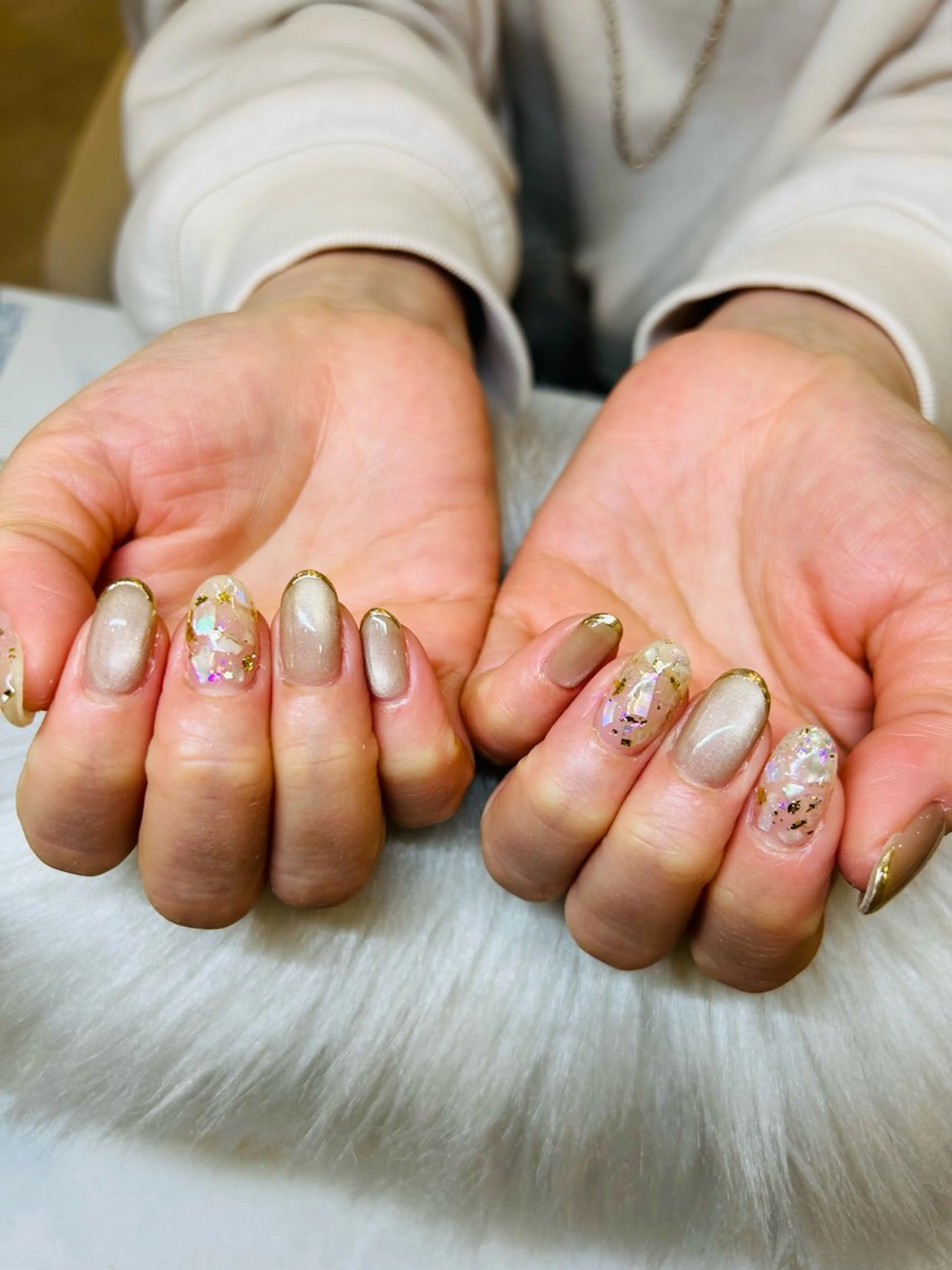 ショート SHELL  NAILのネイルデザイン